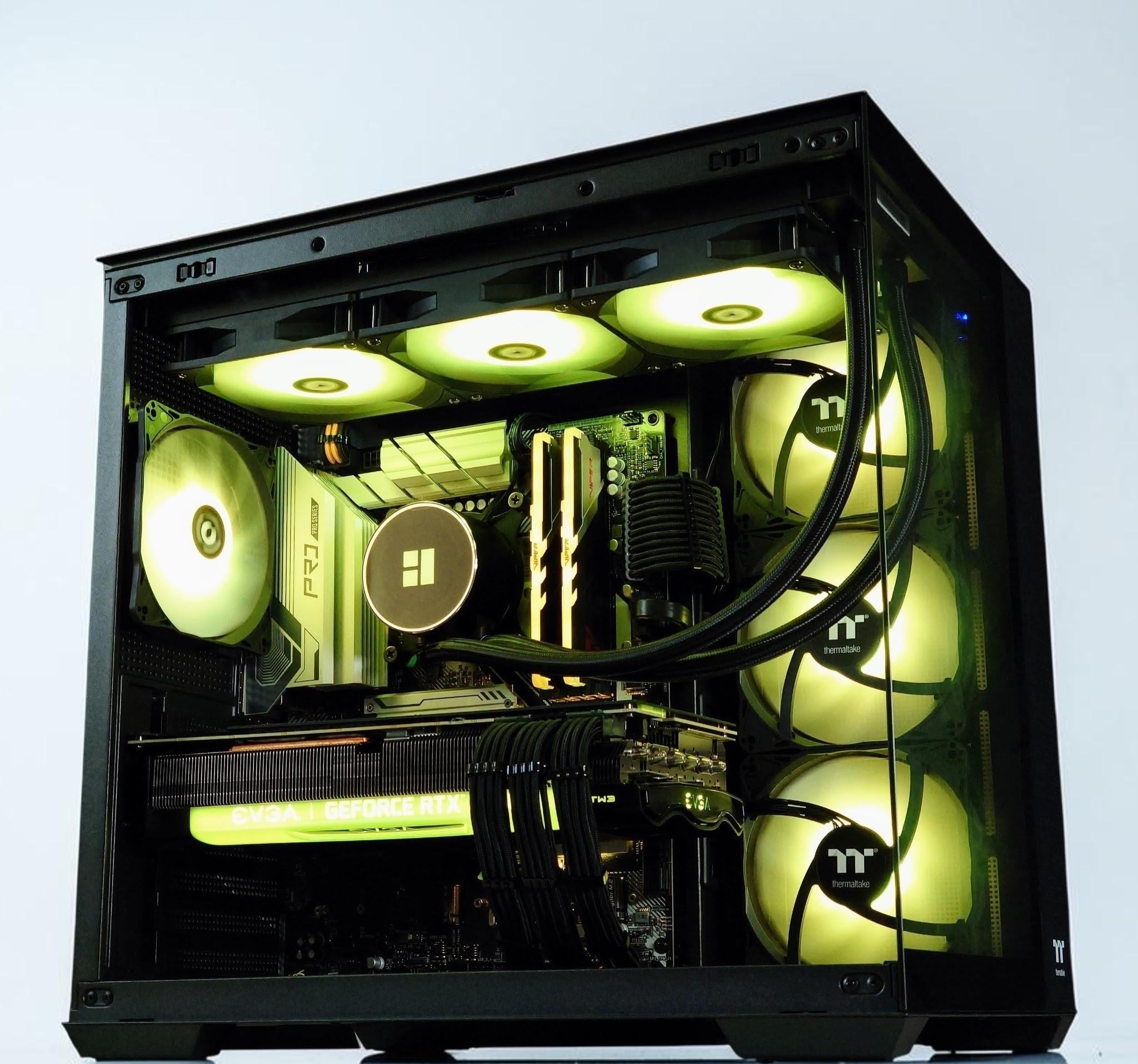 🖤🦍1080P/1440P Gaming PC◼️Nvidia RTX 3080 10GB◼️AMD Ryzen 7 5800X 8 core◼️32GB DDR4◼️1TB SSD