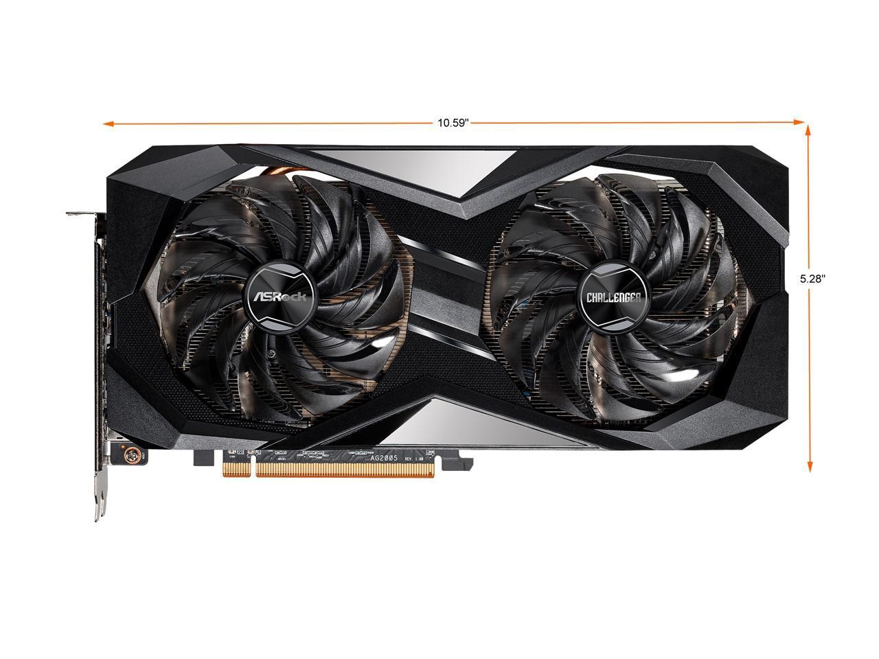 NEW! ASRock Challenger AMD Radeon RX 6700 XT GDDR6 12GB  Gaming Graphics Card
