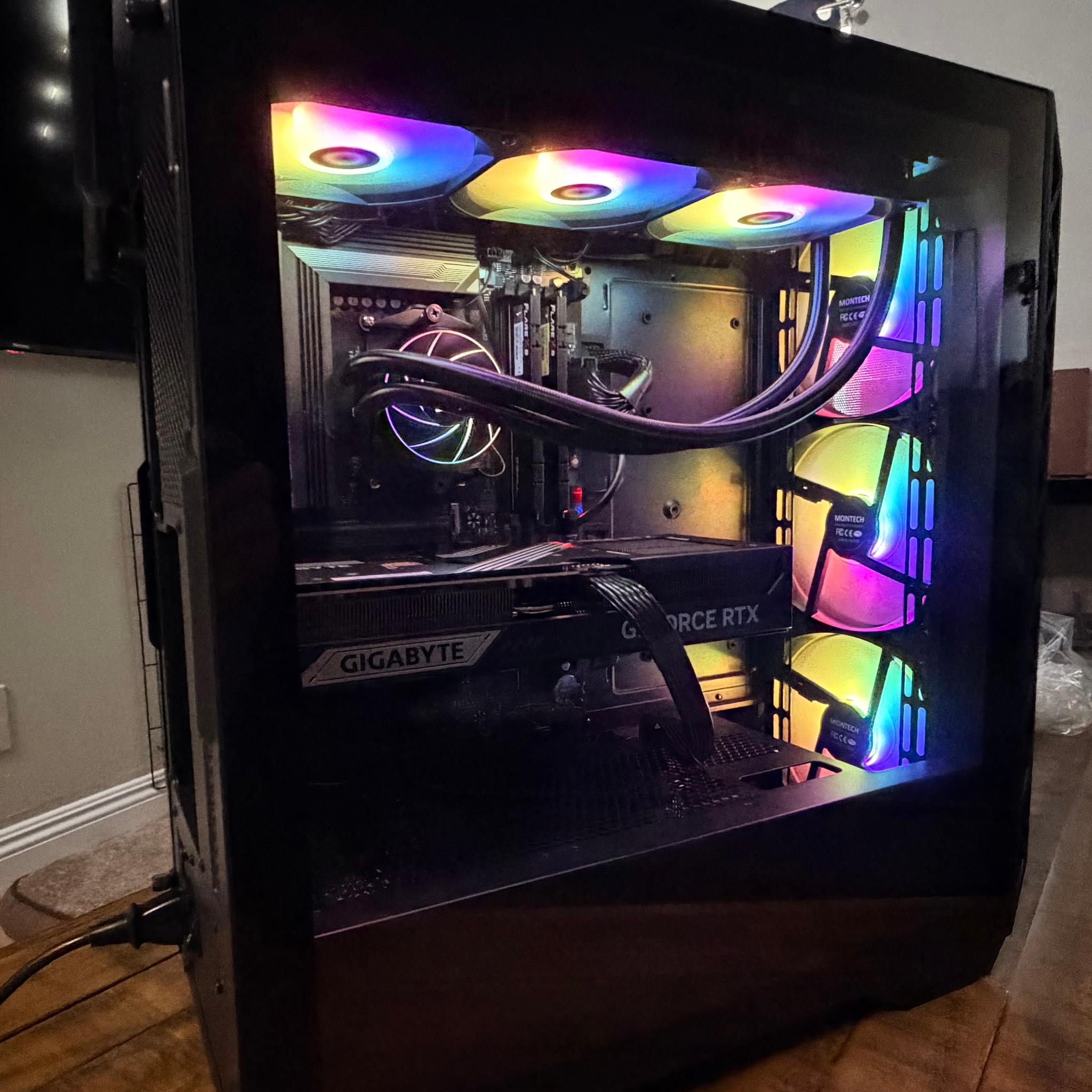 RTX 5080 + Ryzen 7 7800X3D Custom Gaming PC (Brand New / Ready to Play)