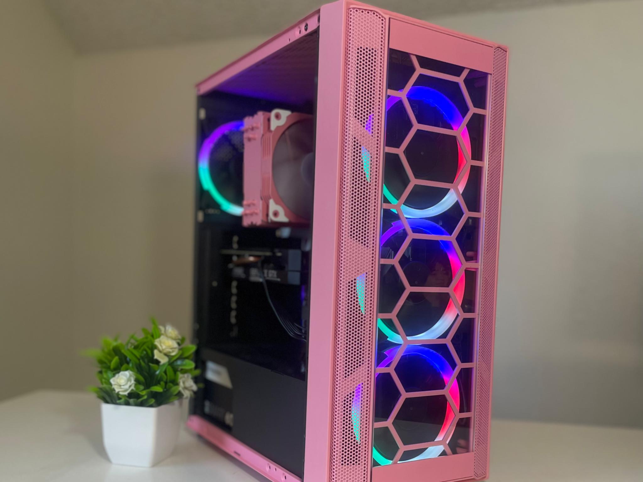 Pretty Pink PC 🌸 Intel I5 , 1660 Super 6GB , 512 GB NVME , 16 GB RAM