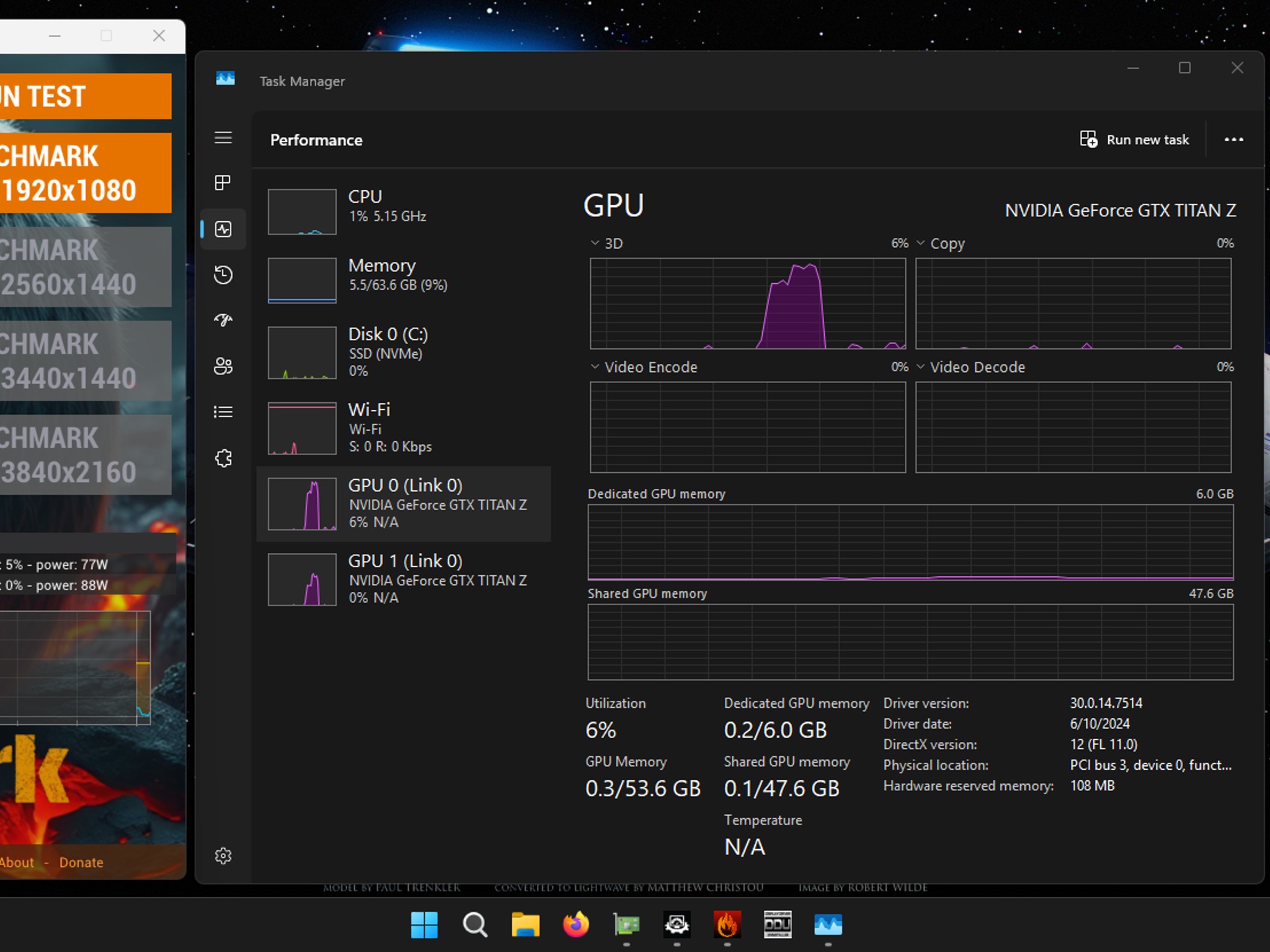 NVIDIA GeForce GTX Titan Z Dual GPU 12GB GDDR5