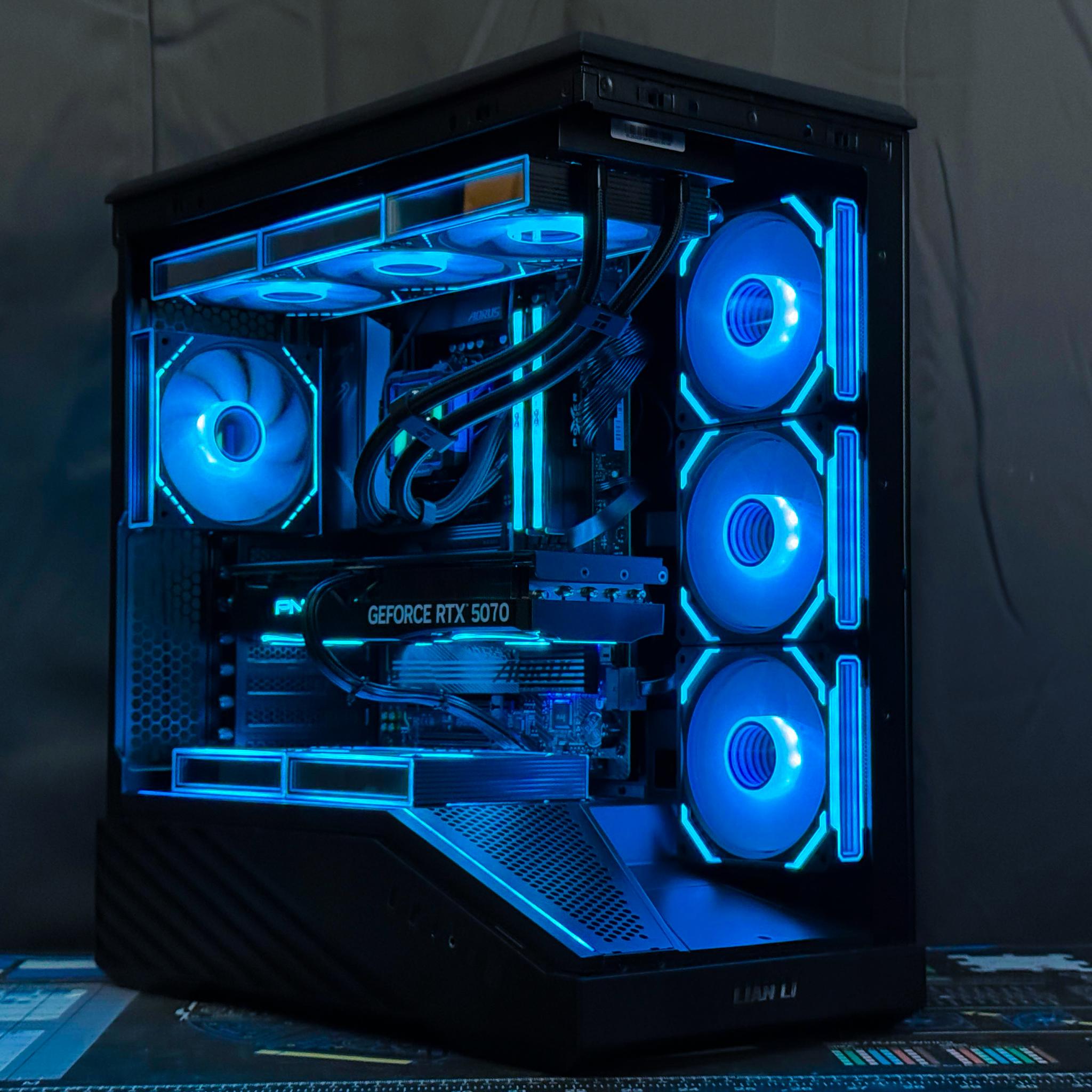 💙 Blue Beetle v2🪲 | RTX 5070, Ryzen 5 9600X, 32GB DDR5, 2TB SSD, Wifi