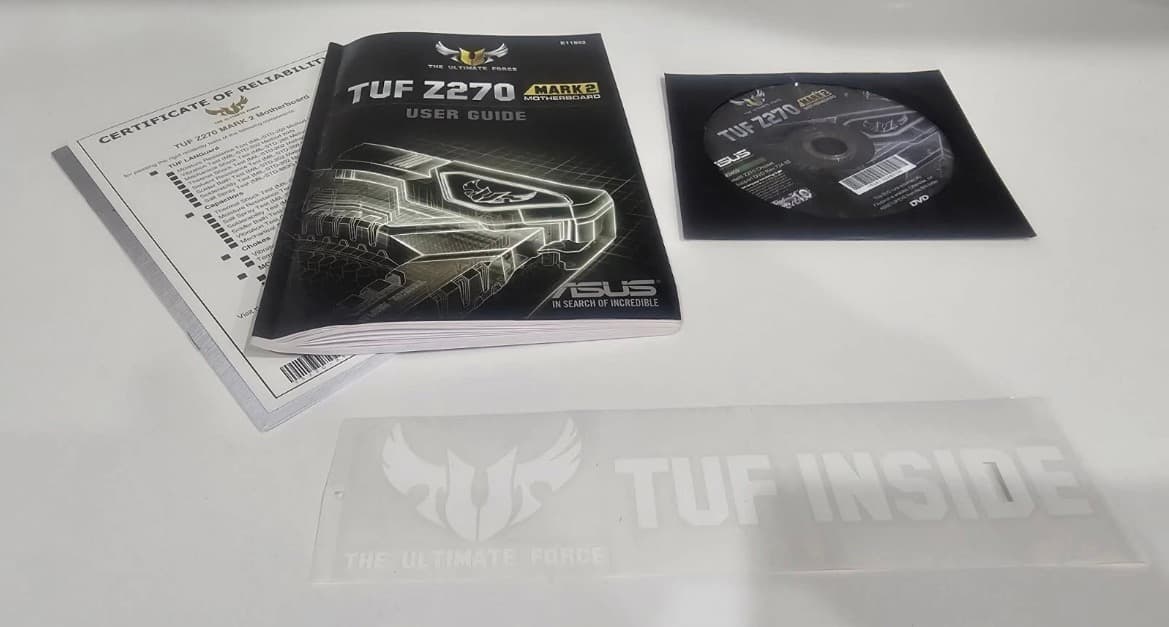 ASUS TUF Z270 Mark 2 LGA1151 DDR4 HDMI DVI M.2 USB 3.1 Z270 ATX Motherboard