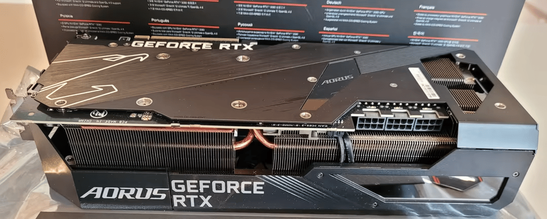 GIGABYTE AORUS Nvidia GeForce RTX 3080 MASTER 10GB GDDR6X Graphics Card - Rev. 2