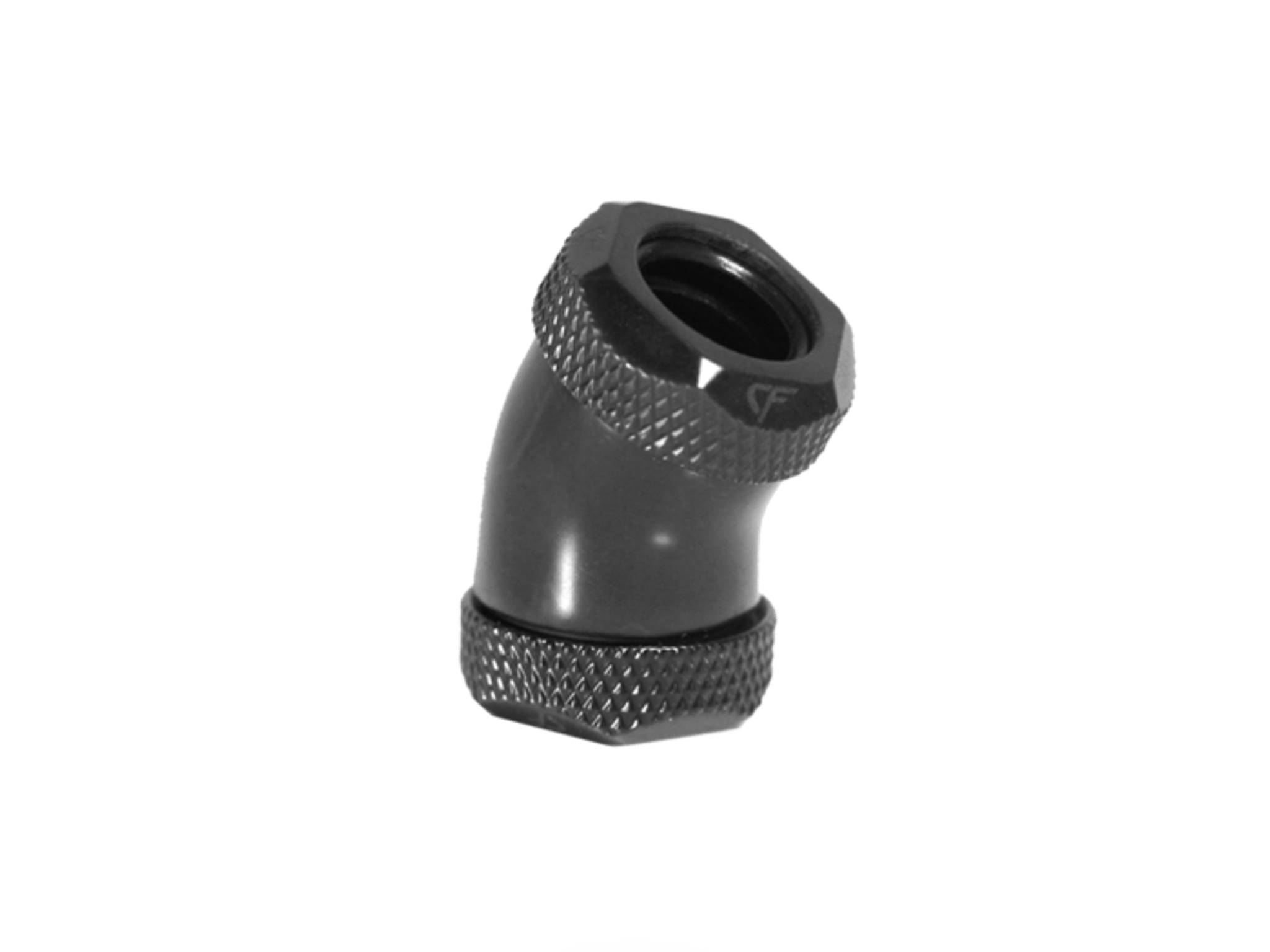 CoolForce 30 Degree Angled Coupler for 12mm Hard Tube