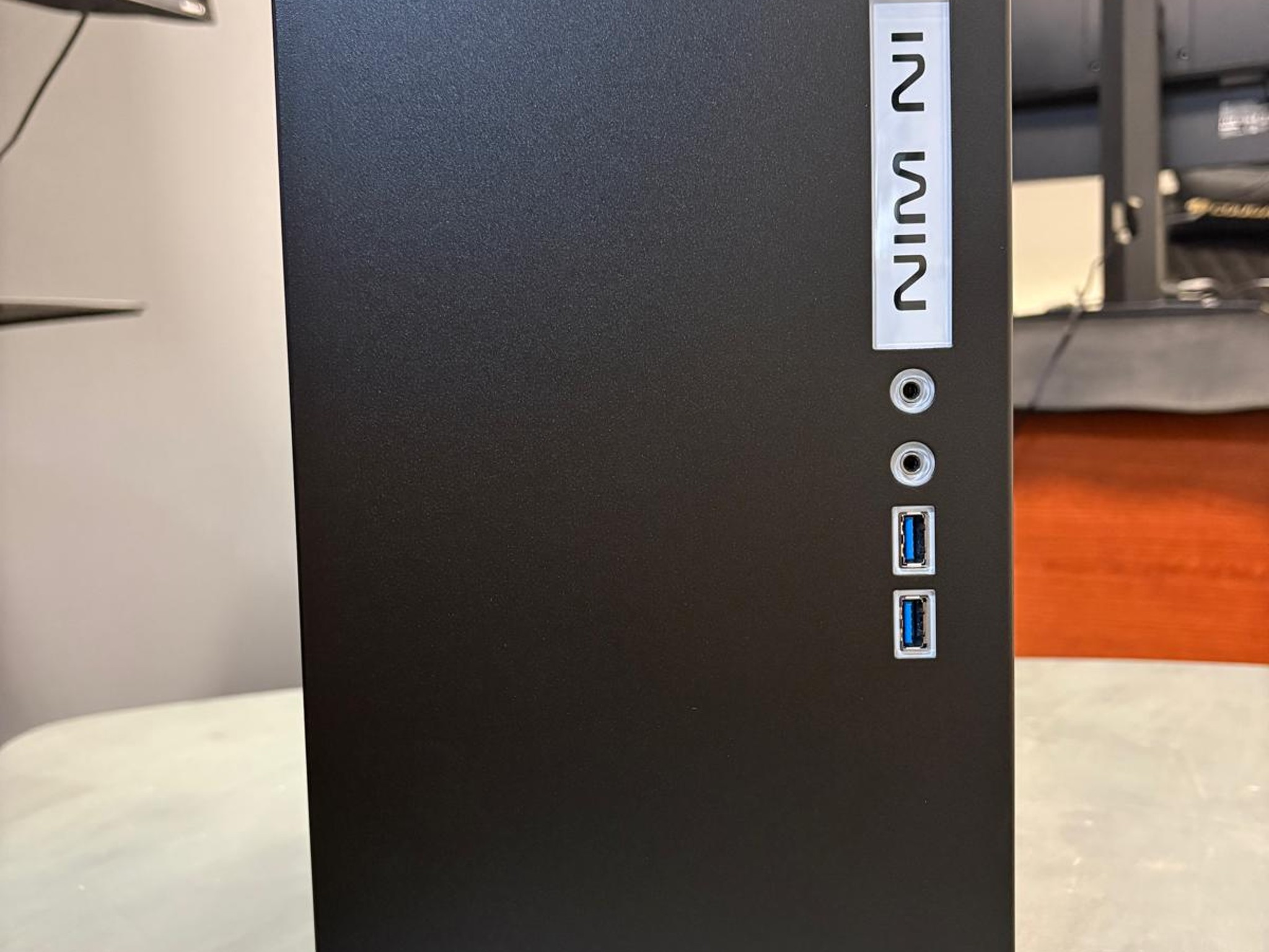 InWin 301 Black Tempered Glass -Micro ATX Tower Gaming Computer Case - OPEN BOX