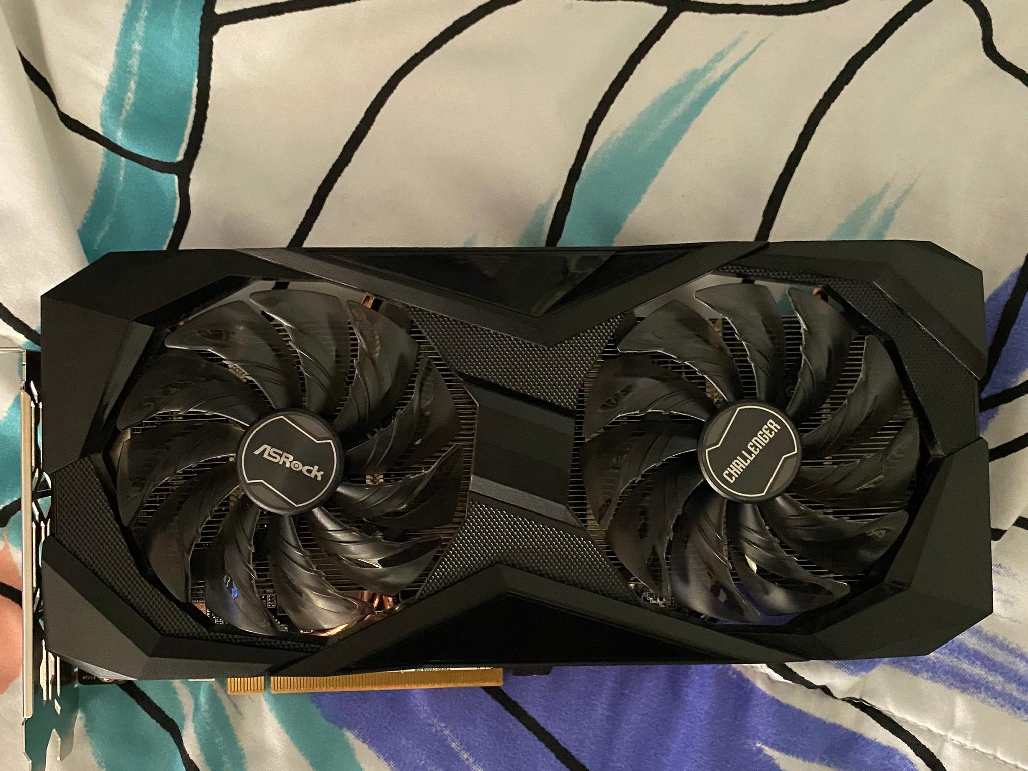 ASRock AMD Radeon RX 6650XT Challenger D 8GB OC Graphics Card