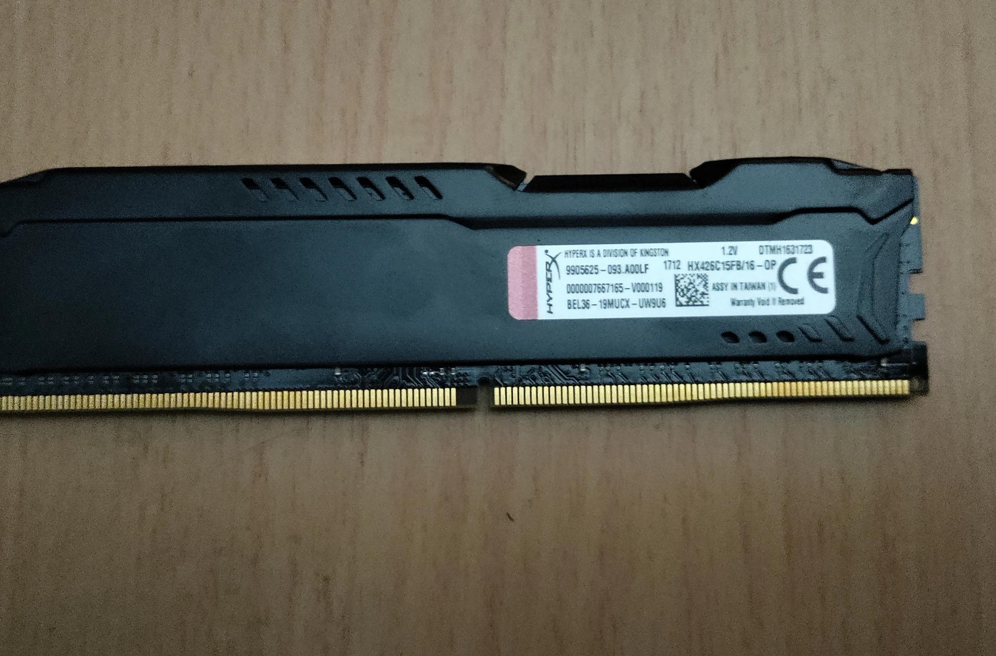 Kingston HyperX DDR4 Memory 2x16 GB