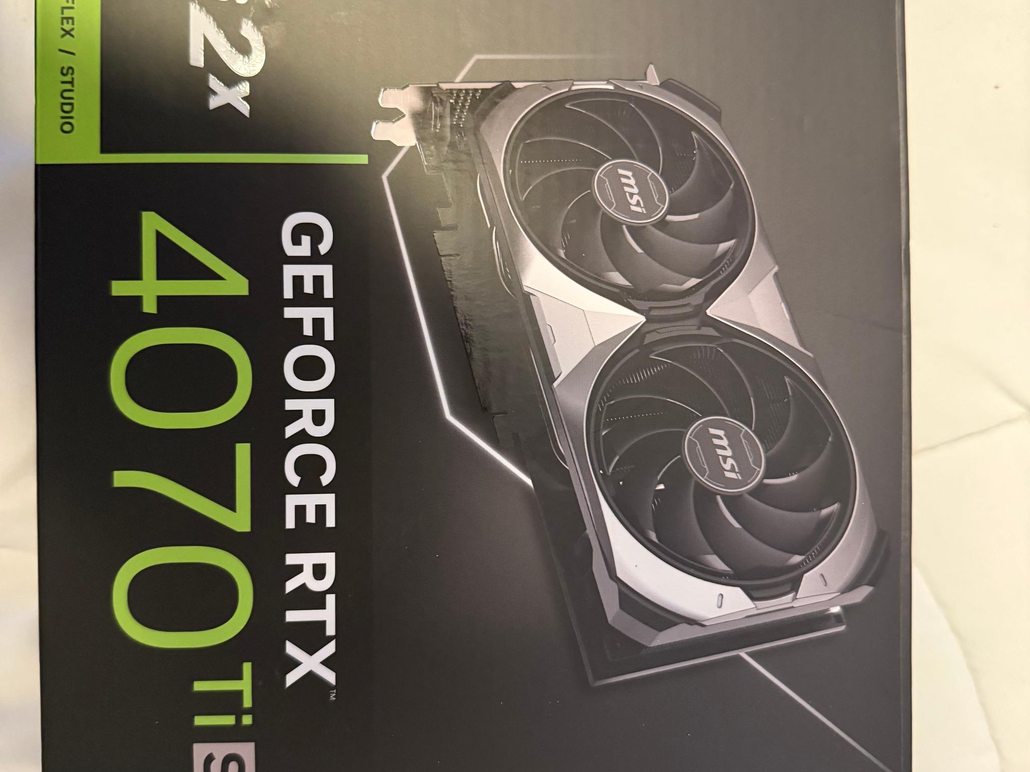 MSI GeForce RTX 4070 Ti SUPER 16G VENTUS 2X OC