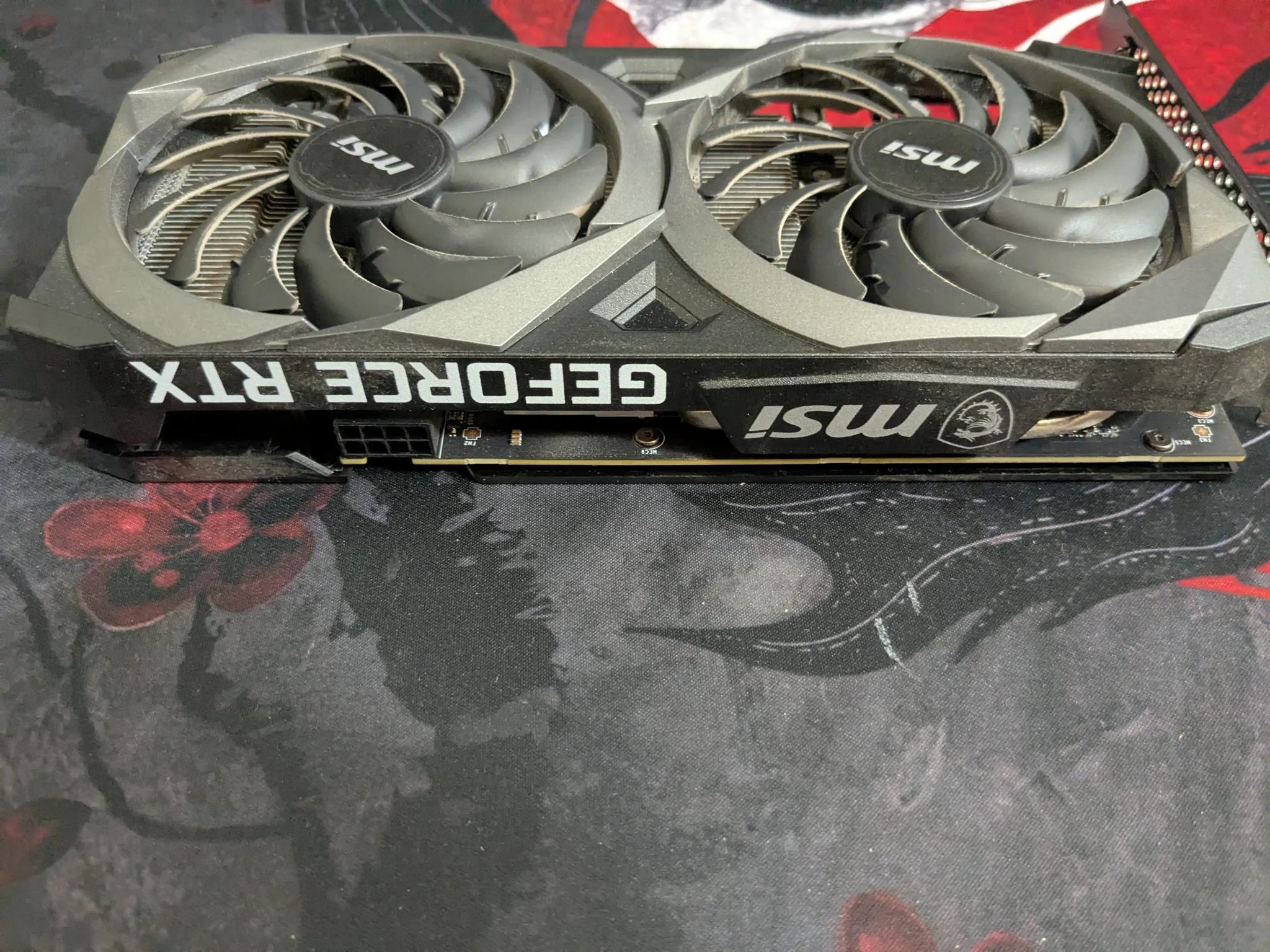 MSI Ventus 2X RTX 3060 TI with Box