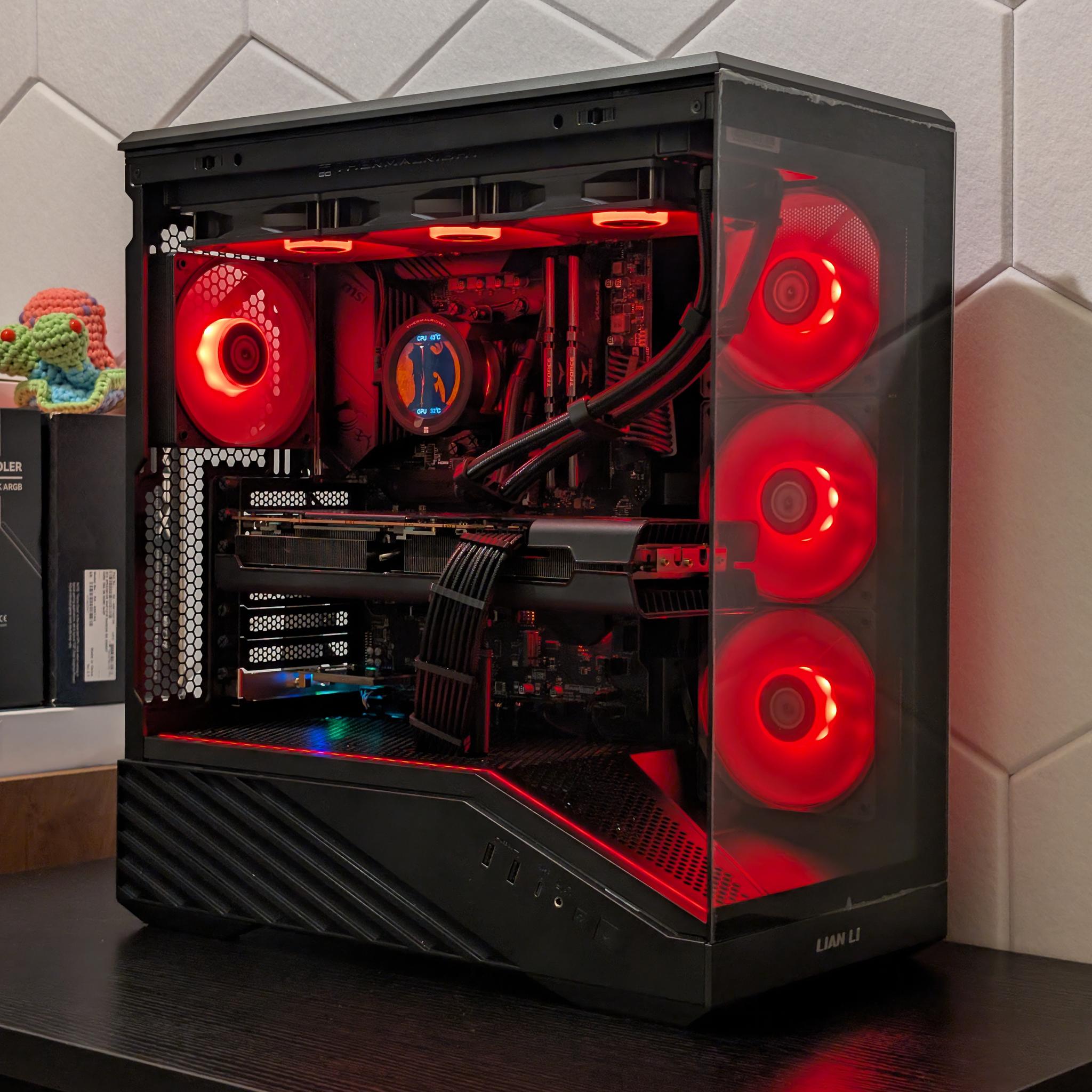 🐦‍⬛🔥1440p Gaming Beast | RX 6900XT | Ryzen 7 5700X | 1TB SSD | 32GB RAM | WiFi 6 & BT🔥🐦‍⬛