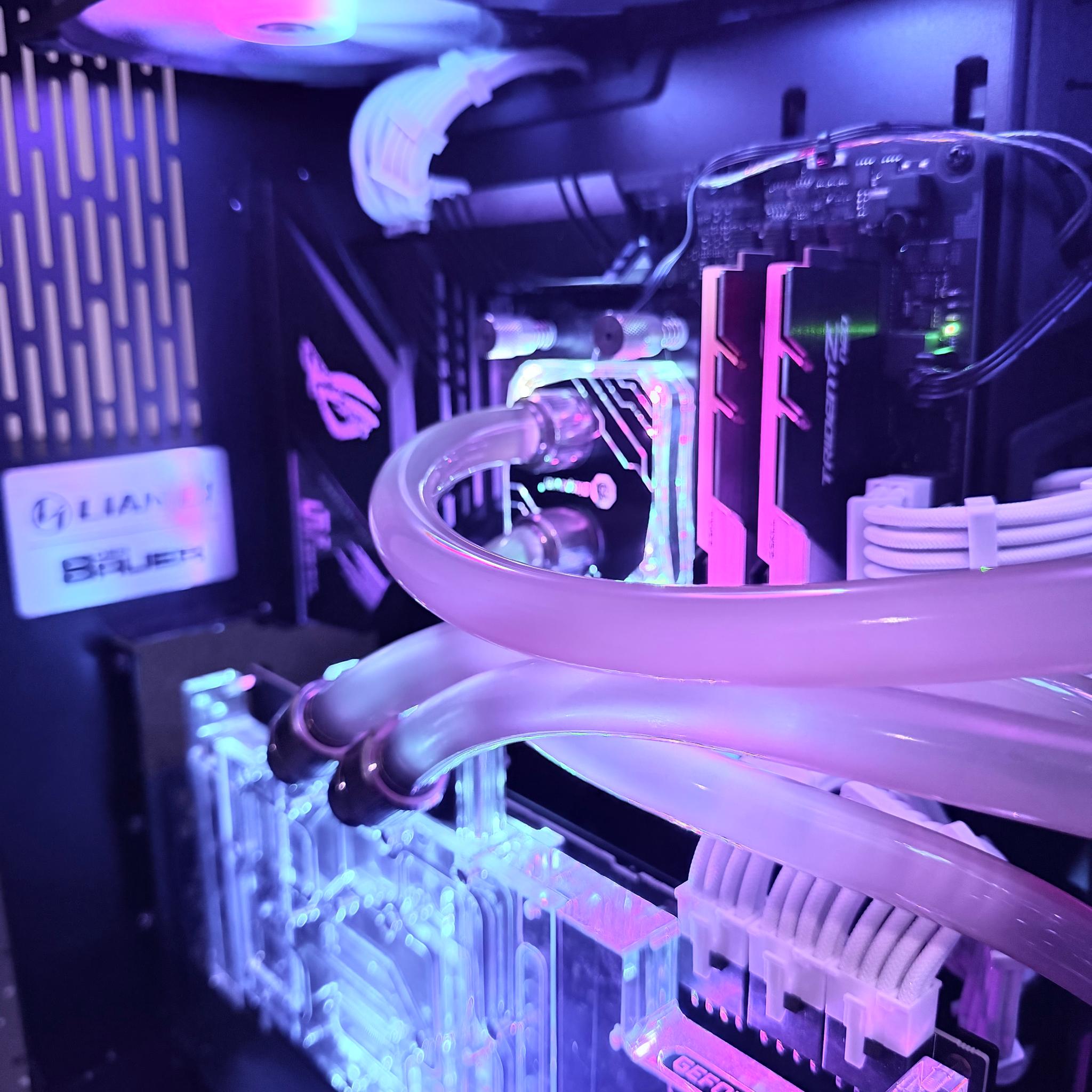 💧"Liquid Nebula"🌈| 4k Gaming | Ryzen 9 5900X | RTX 3080 Ti | 32GB Ram | 1TB NVMe | Free Shipping
