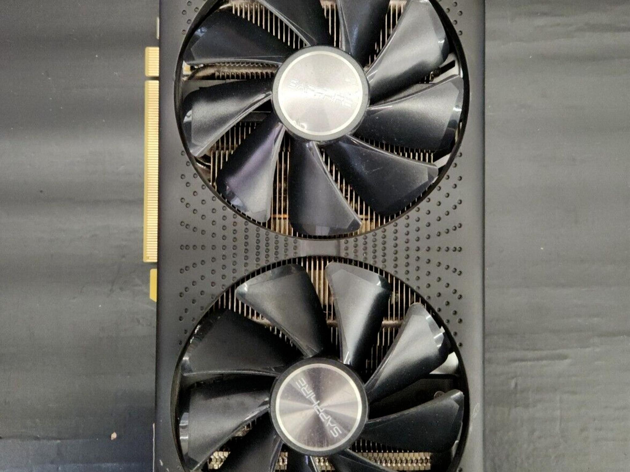 Sapphire Pulse Radeon RX 580 8GB GDDR5 Graphics Card - DisplayPort, HDMI, DVI