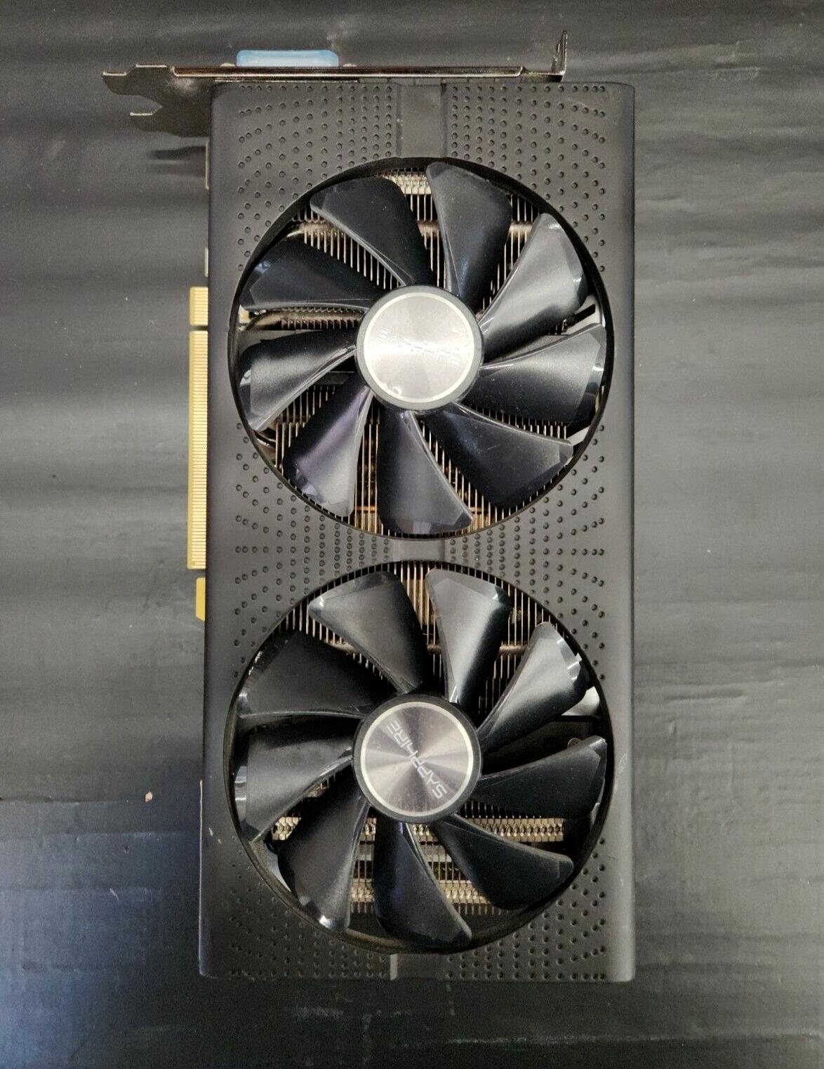 Sapphire Pulse Radeon RX 580 8GB GDDR5 Graphics Card - DisplayPort, HDMI, DVI