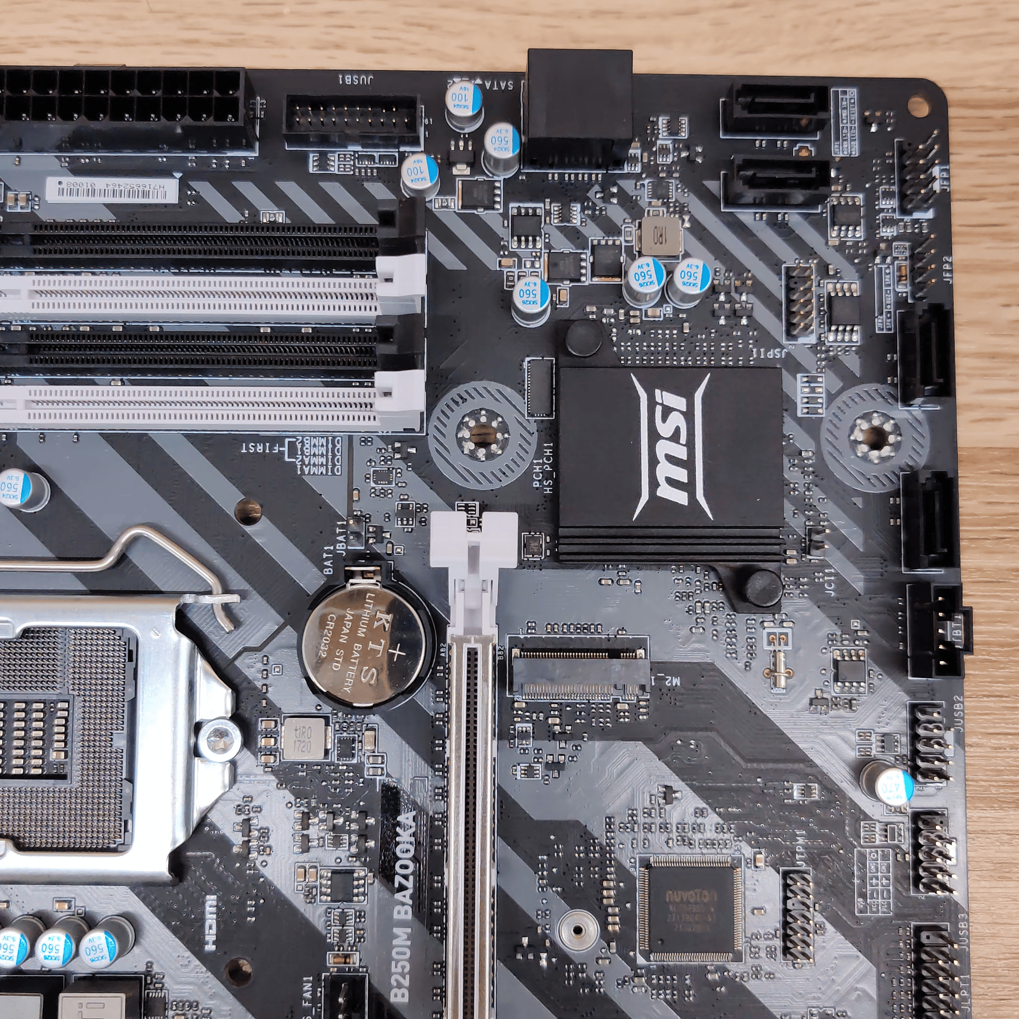 MSI B250M BAZOOKA Micro ATX LGA1151 Motherboard - USED