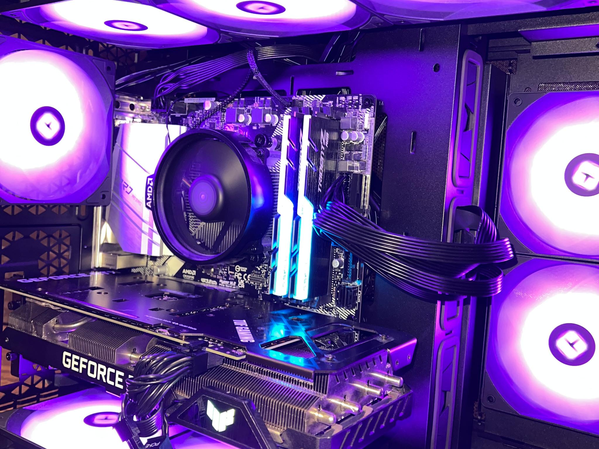 SALE Custom Gaming PC | Ryzen 5 5600X | RTX 3060 Ti | 16GB RGB RAM | 1TB SSD