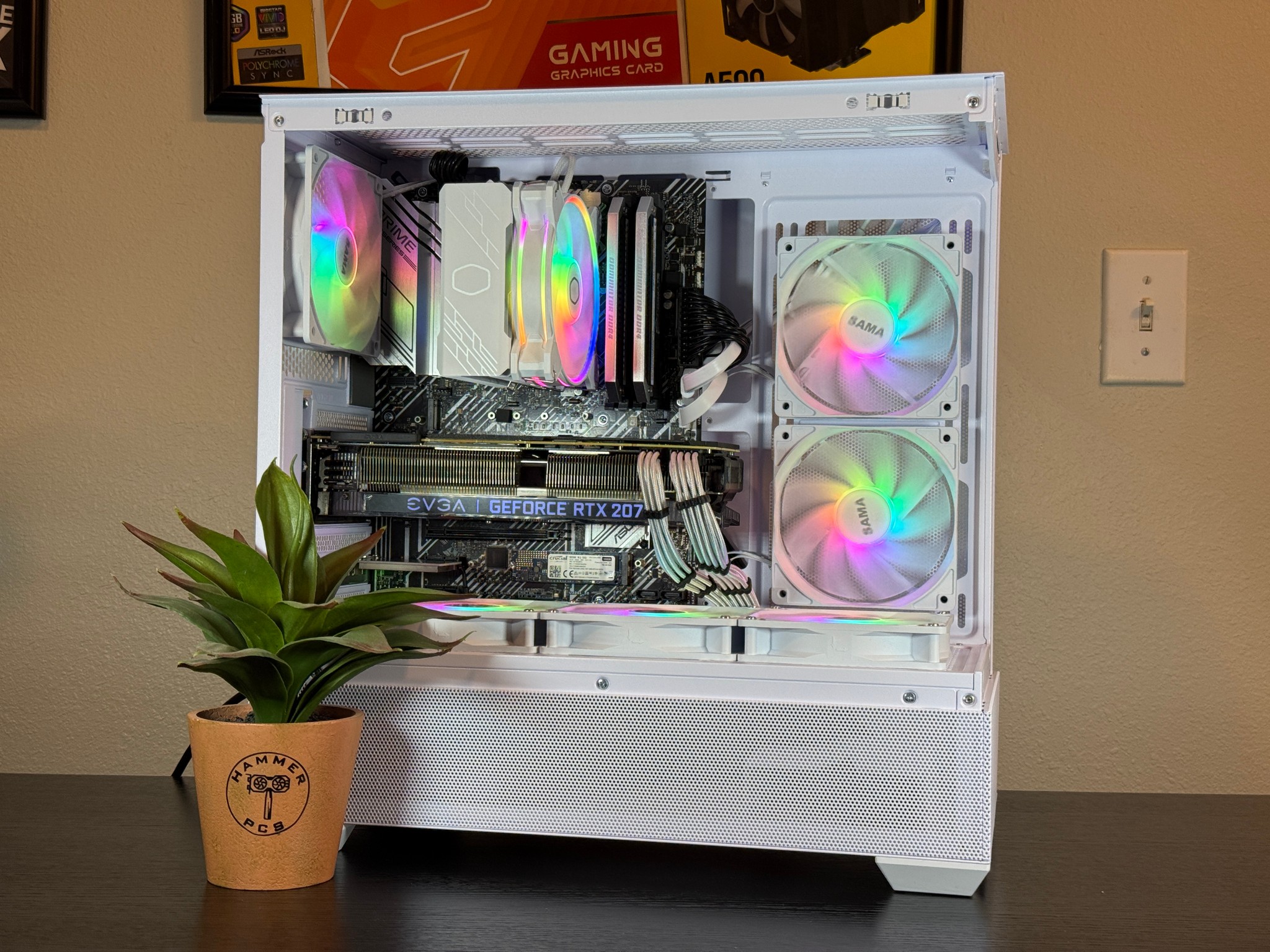❄️RTX 2070 Super, Intel i5-10400F, 1TB SSD, 16gb RAM❄️| Gaming PC| Fortnite, Arc Raiders, GTA, more!