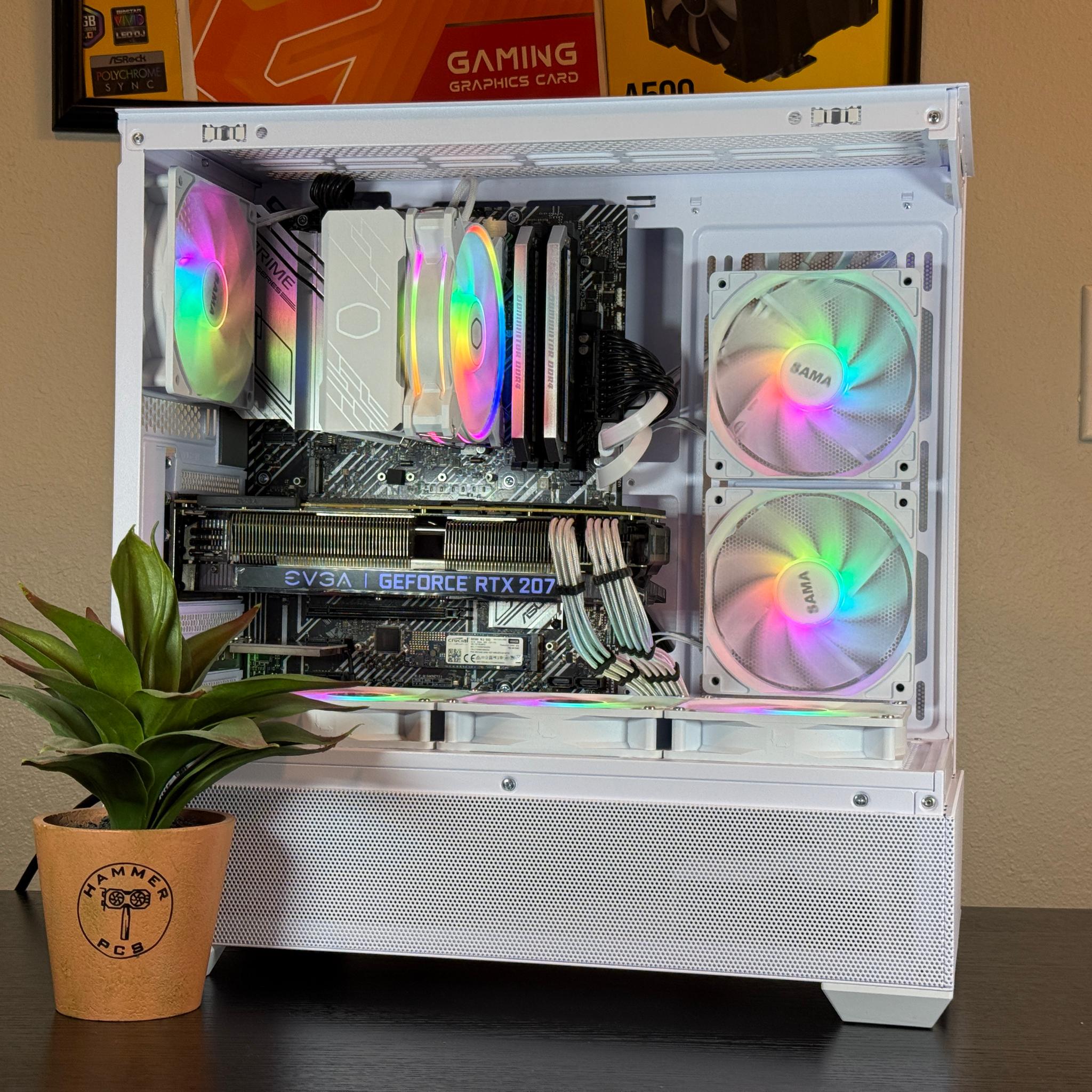 ❄️RTX 2070 Super, Intel i5-10400F, 1TB SSD, 16gb RAM❄️| Gaming PC| Fortnite, Arc Raiders, GTA, more!