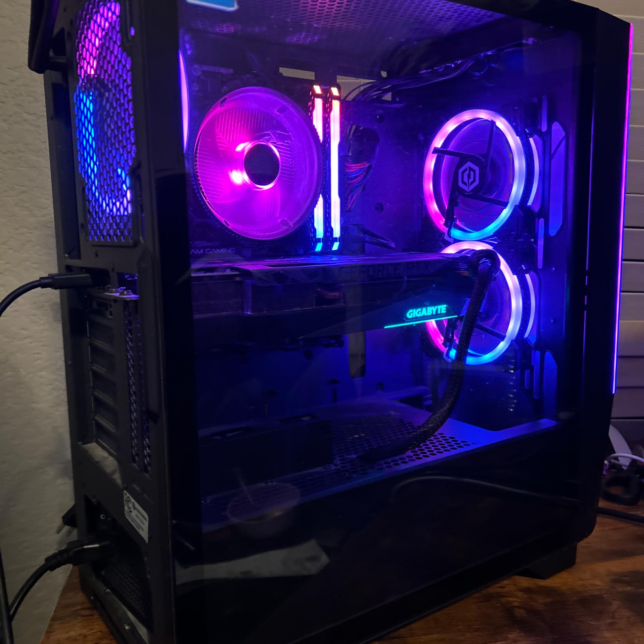 Custom Gaming PC Ryzen 7, 3080ti , 32gb ram