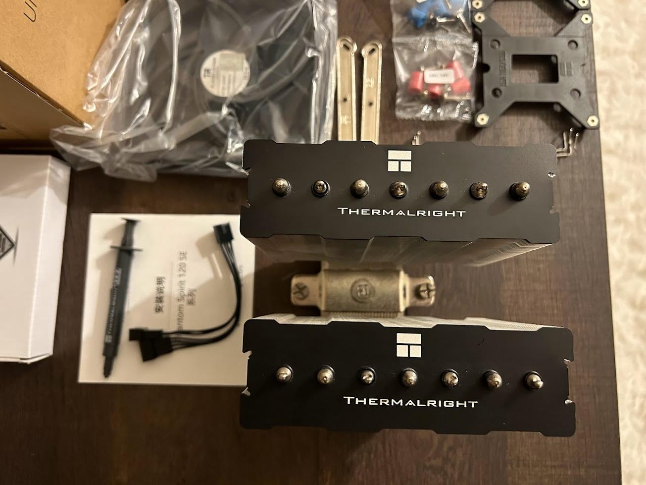 Thermalright Phantom Spirit 120SE CPU Cooler, 7 Heat Pipes Dual Tower 120mm