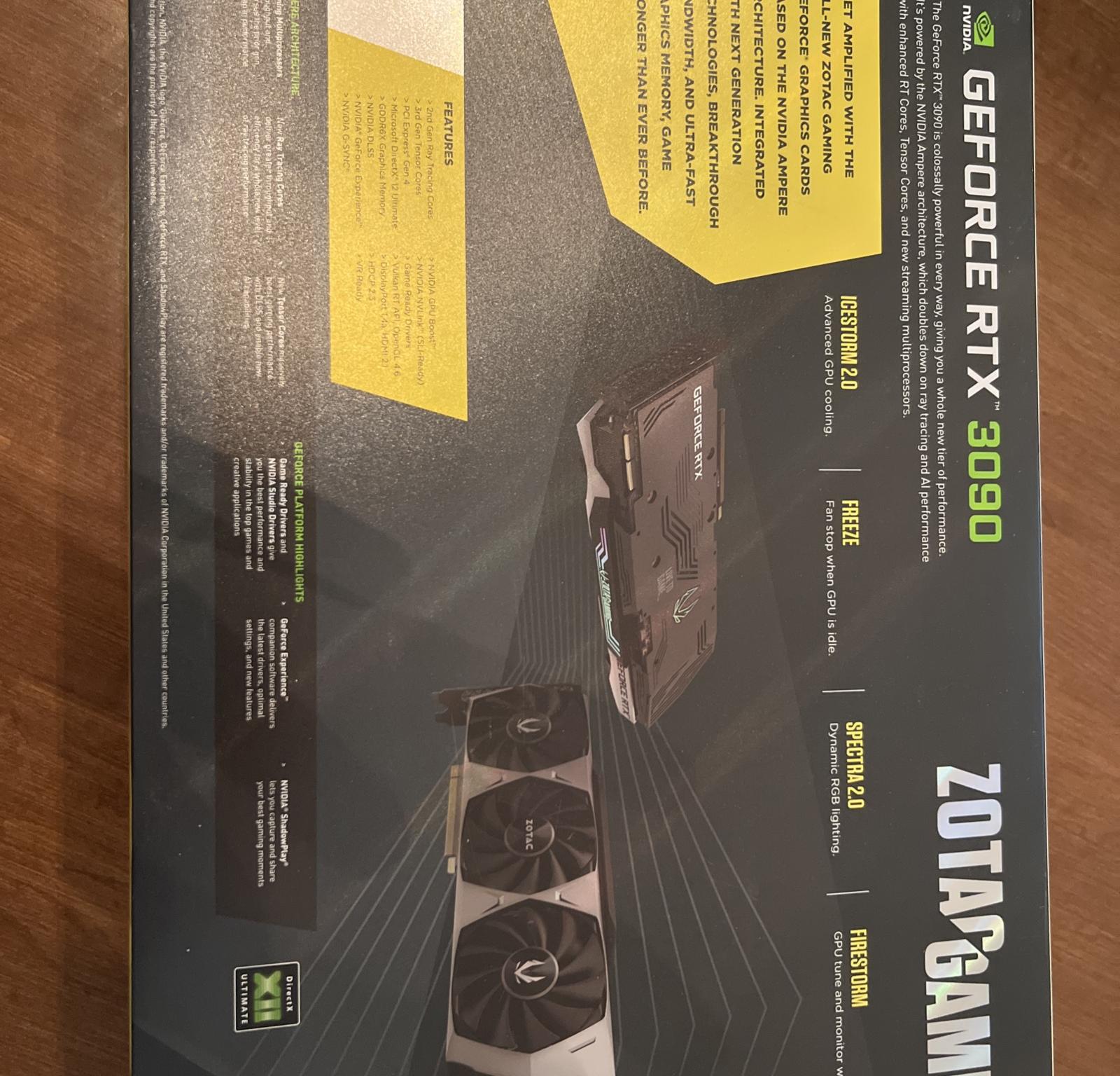 Zotac 3090 Trinity OC 24GB