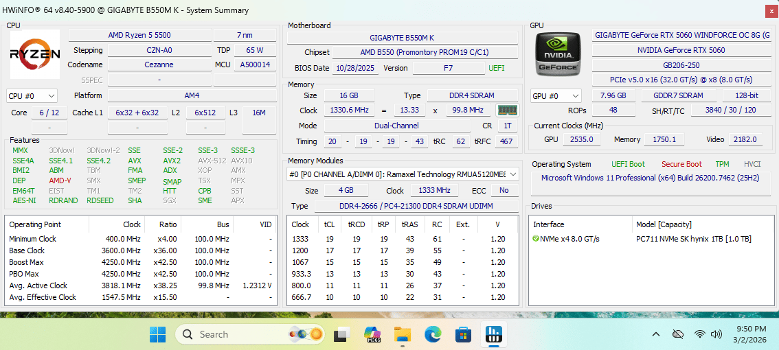 High-Performance Compact 1080p / 1440p Gaming PC