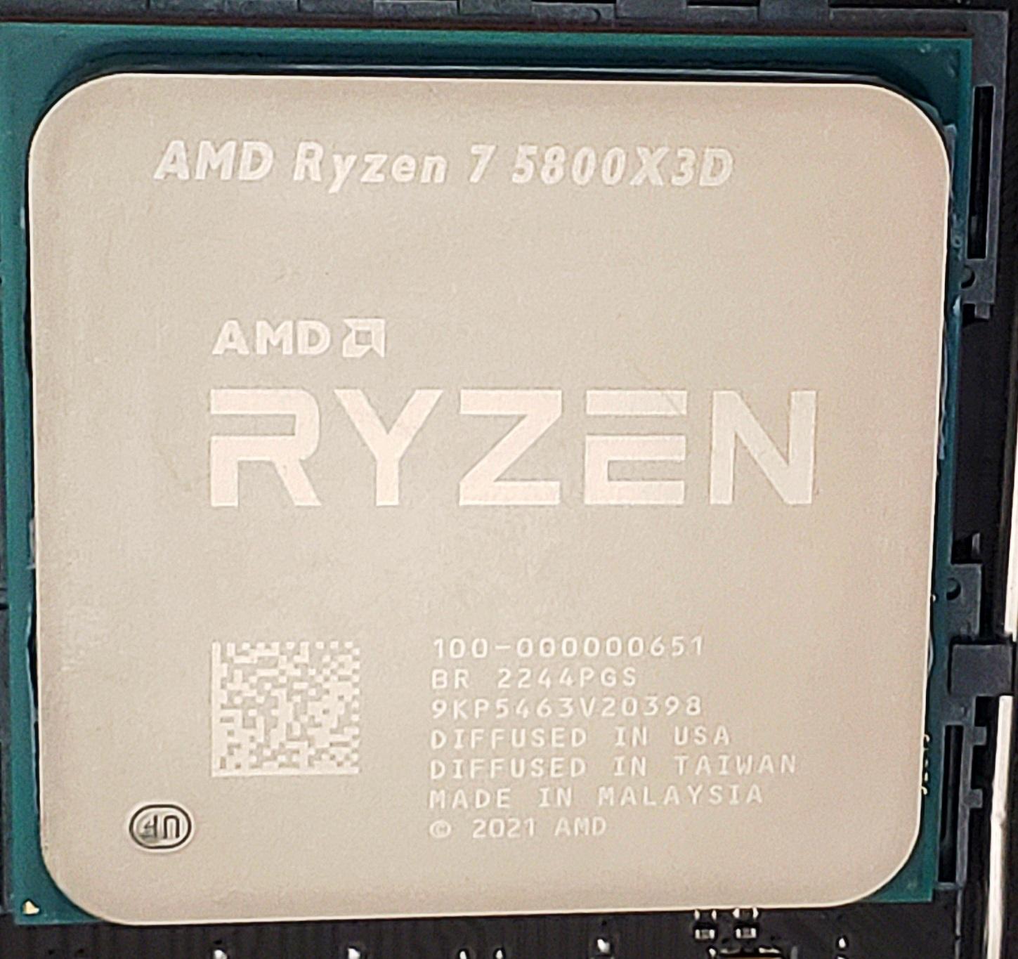 AMD Ryzen 7 5800X3D