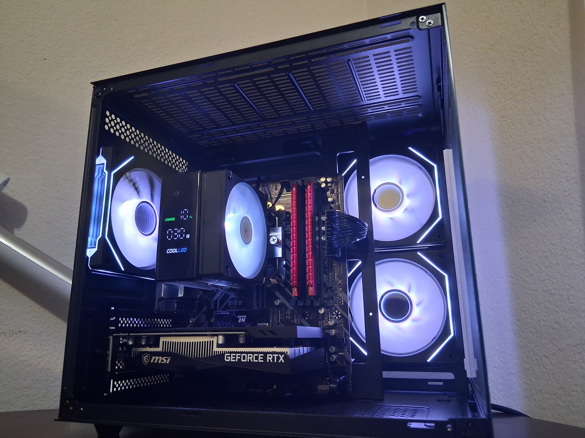 UDGX Entry Gaming PC – DragonViper Red Edition  Ryzen 5 + RTX 3050  Plug & Play Bundle  Win11 Ready