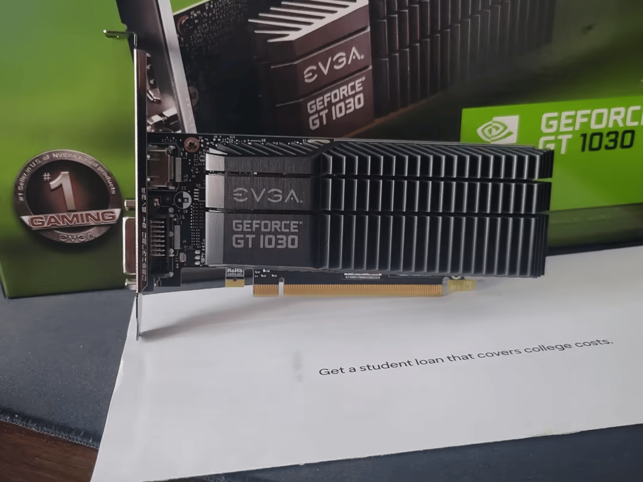 EVGA GT 1030 2GB GDDR5 Passively Cooled