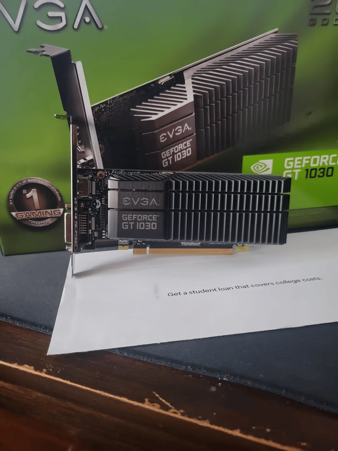 EVGA GT 1030 2GB GDDR5 Passively Cooled