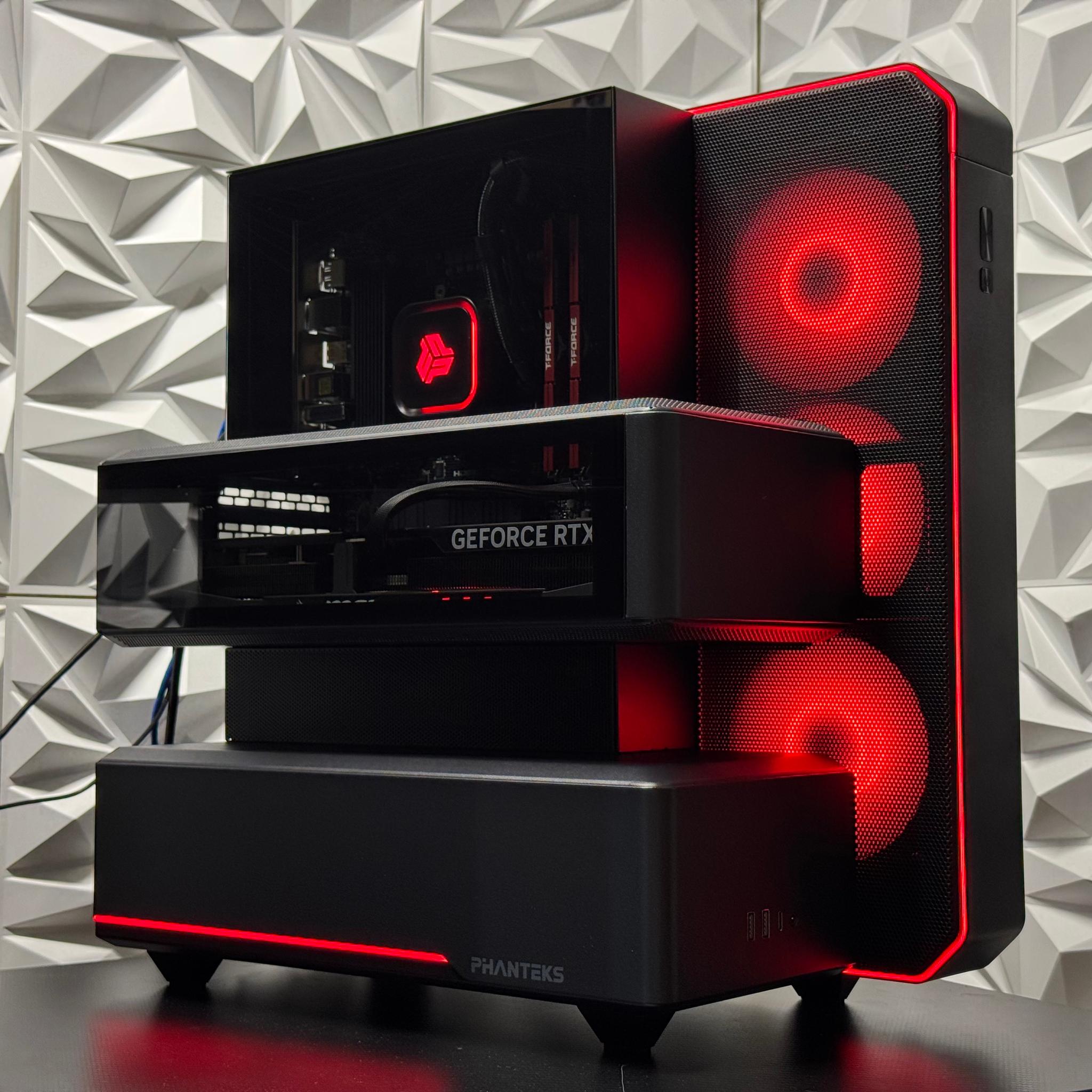 RTX 5070 Ti / Ryzen 7 9800X3D / 32GB DDR5 / 2TB SSD / EX5 Case / Gaming pc / creator pc / streaming