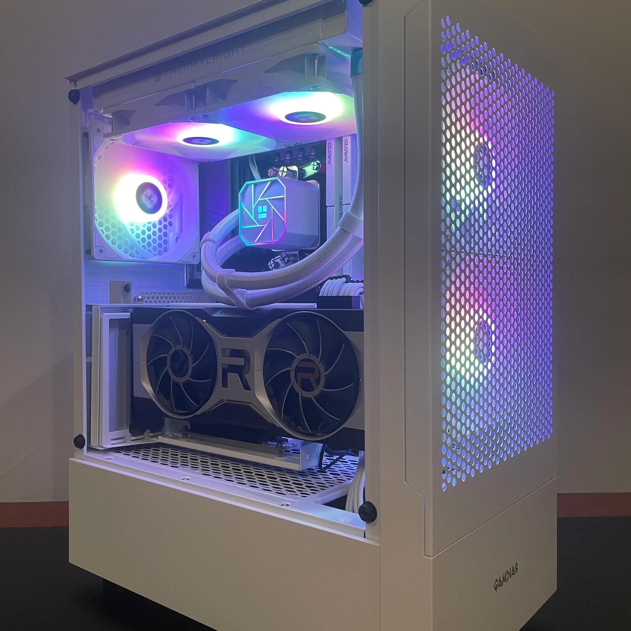 Ryzen 5 5600 + RX 6700XT Gaming PC | 1440p Capable | White Aesthetic