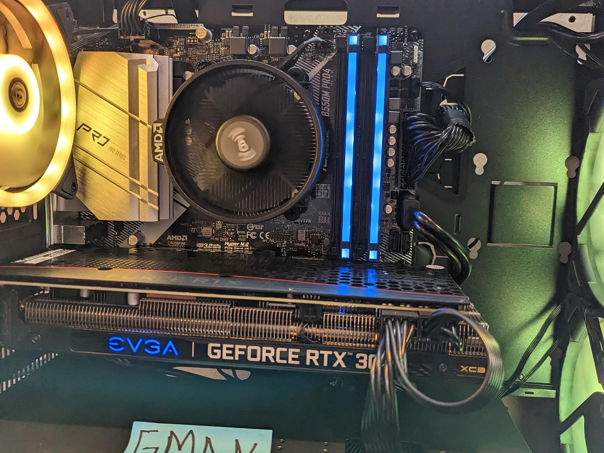 1440p Gaming pc|AMD Ryzen 5600G|RTX 3070 EVGA XC3 Ultra|16GB DDR4 3600MHz|