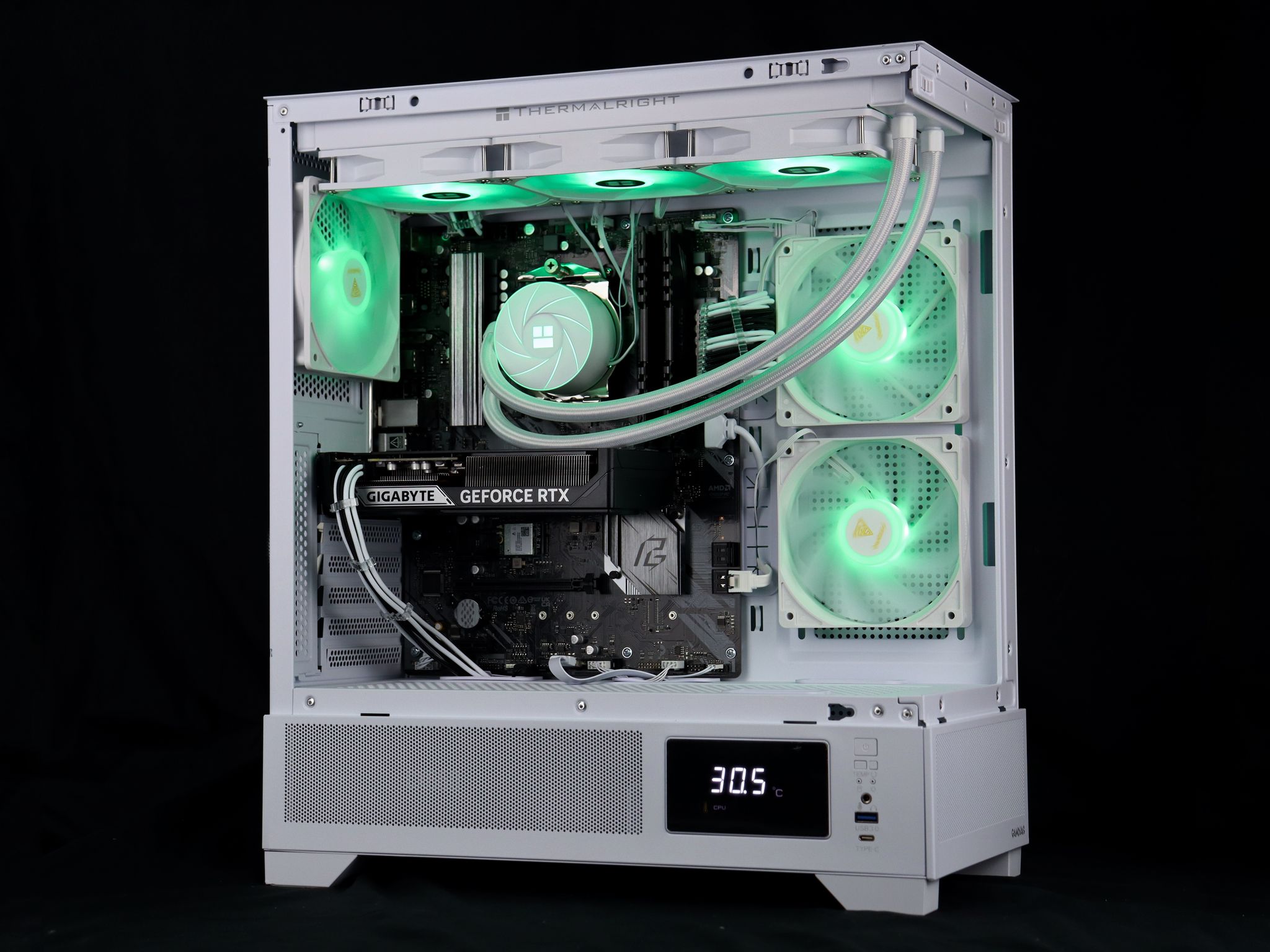 🧊❄️🧊 White Gaming PC – RTX 5060 TI, Ryzen 7 5800XT, 32GB RAM, 1TB SSD - WiFi 🧊❄️🧊