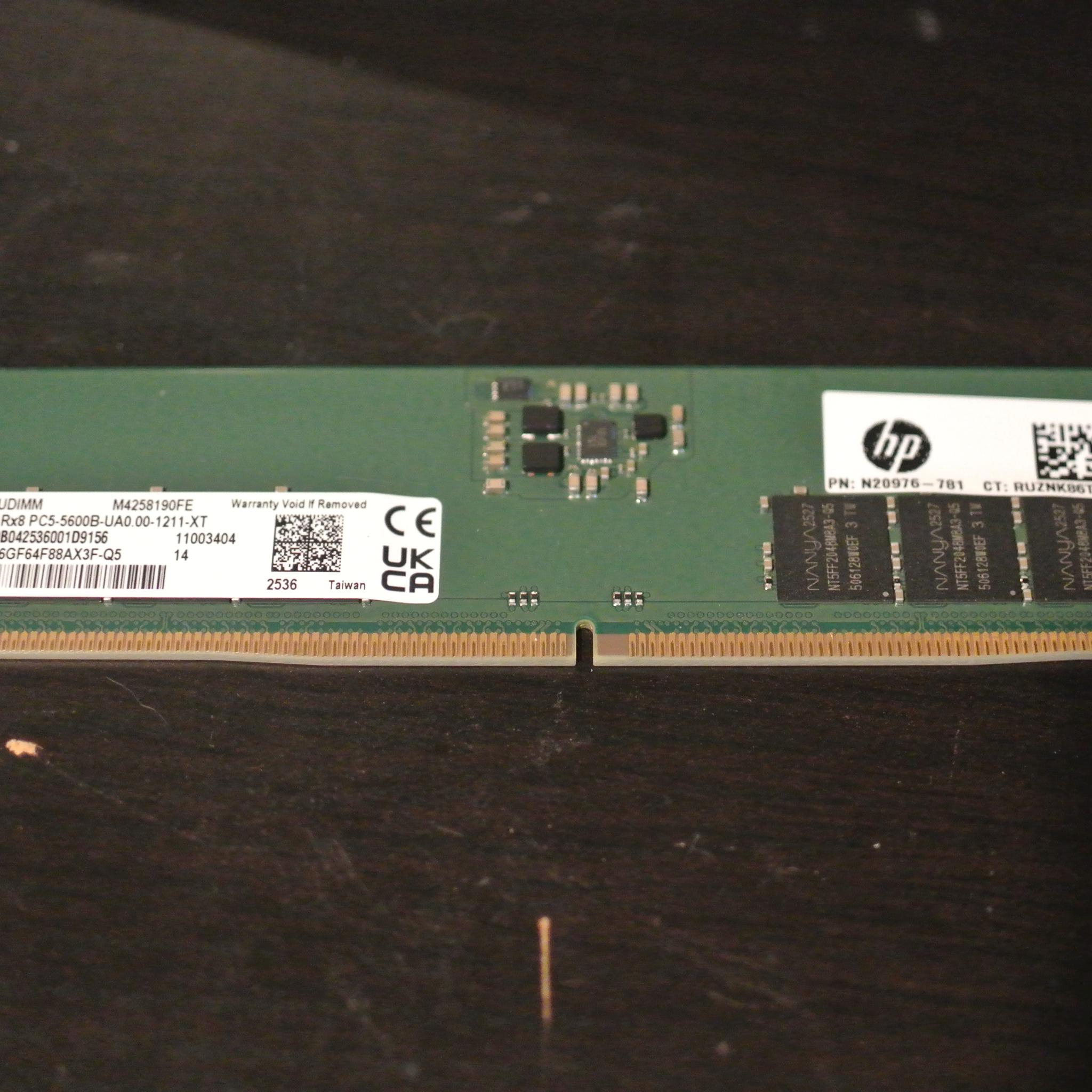 Nanya 16GB DDR5 UDIMM 5600MTs RAM