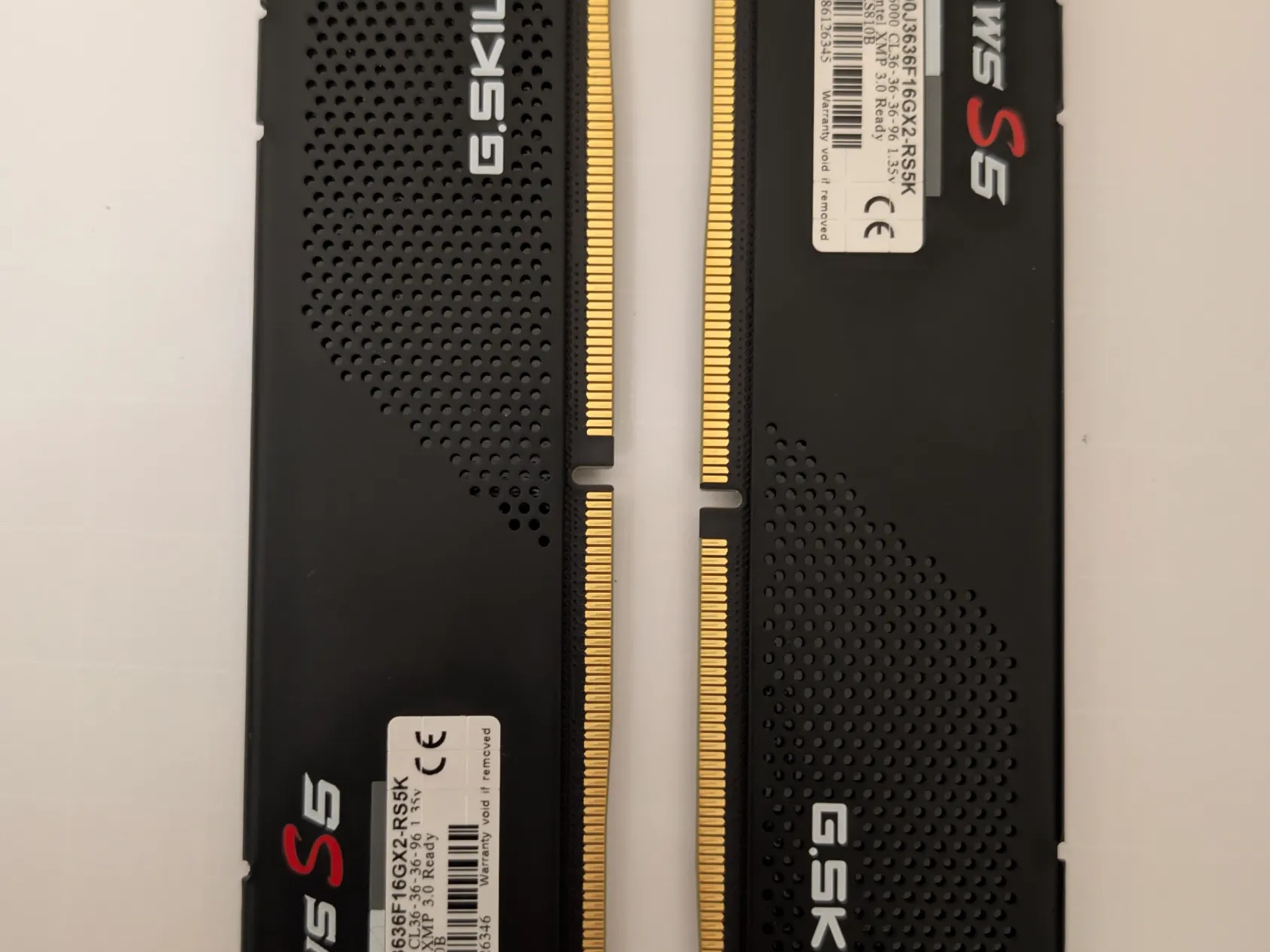 G.SKILL RIPJAWS S5 32GB DDR5 6000MT/S (2x16GB)