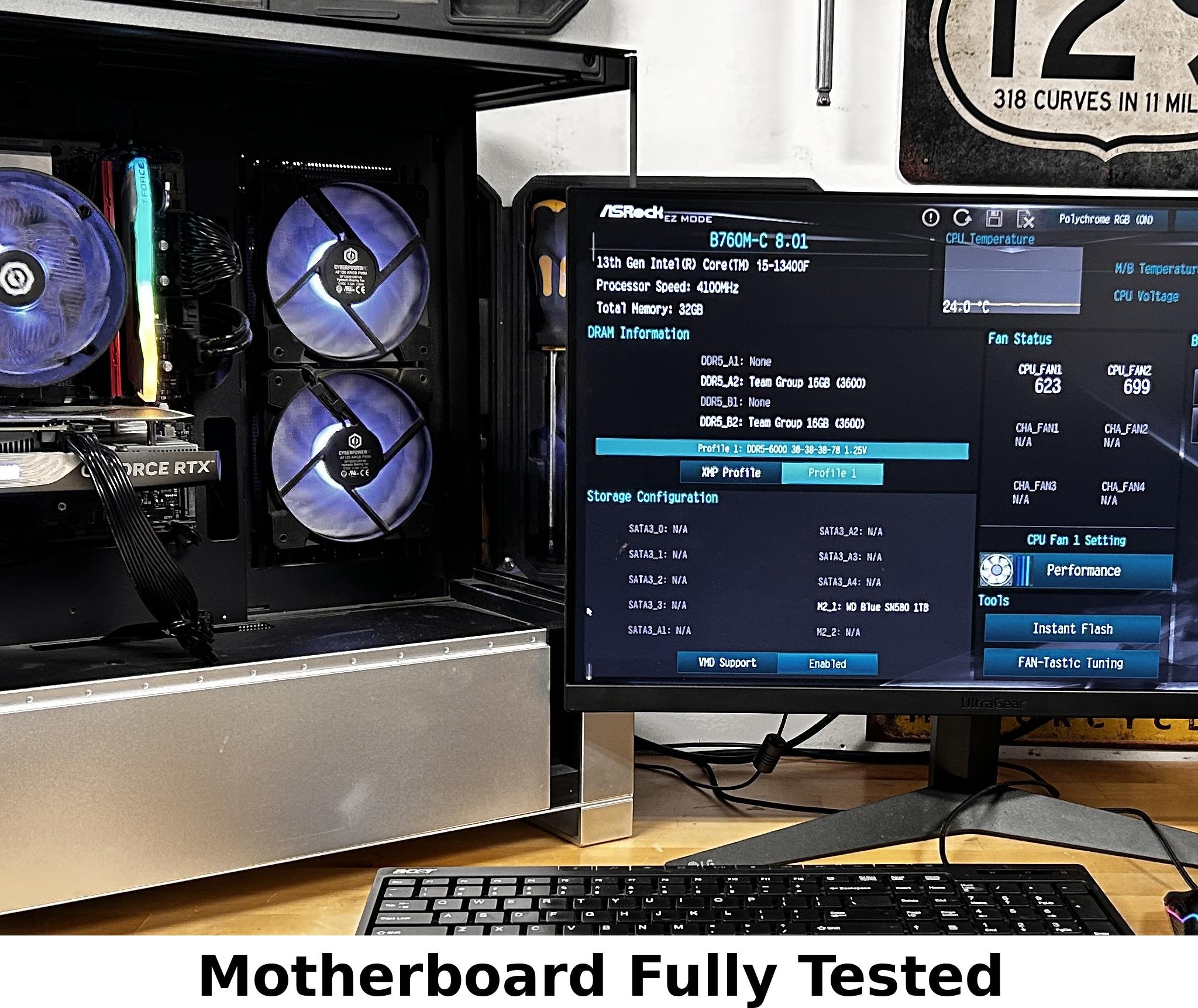 B760M-C LGA1700 mATX ASROCK Motherboard