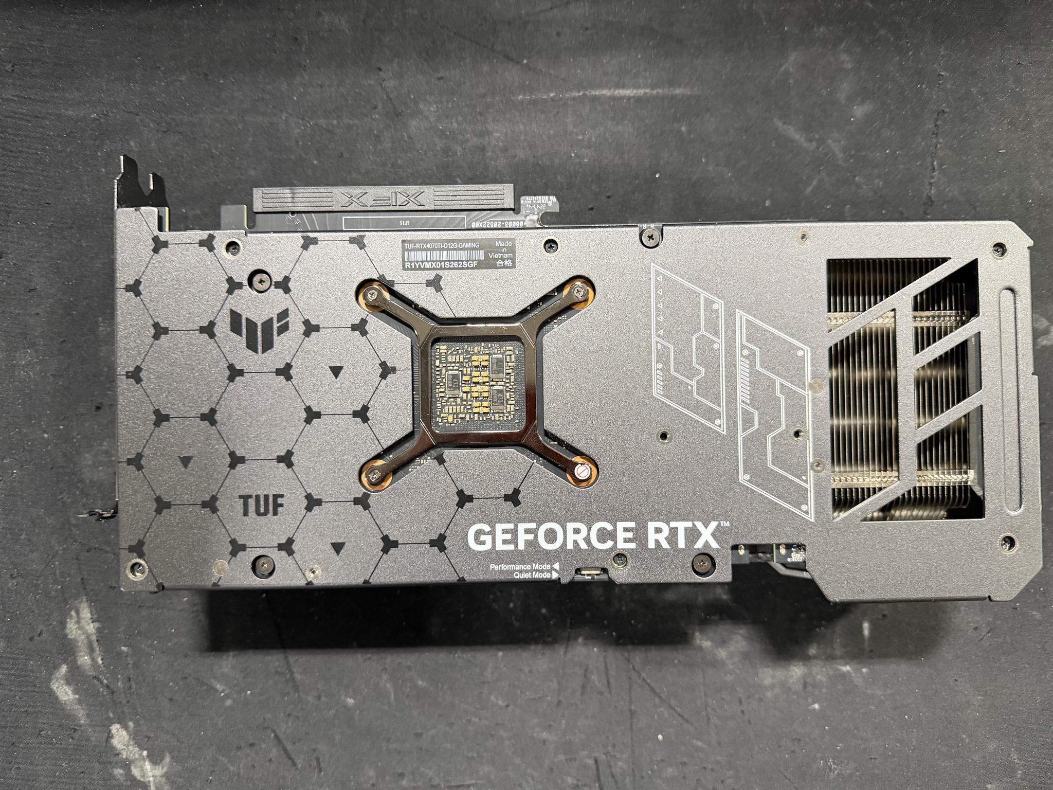ASUS TUF GAMING GeForce RTX 4070 Ti