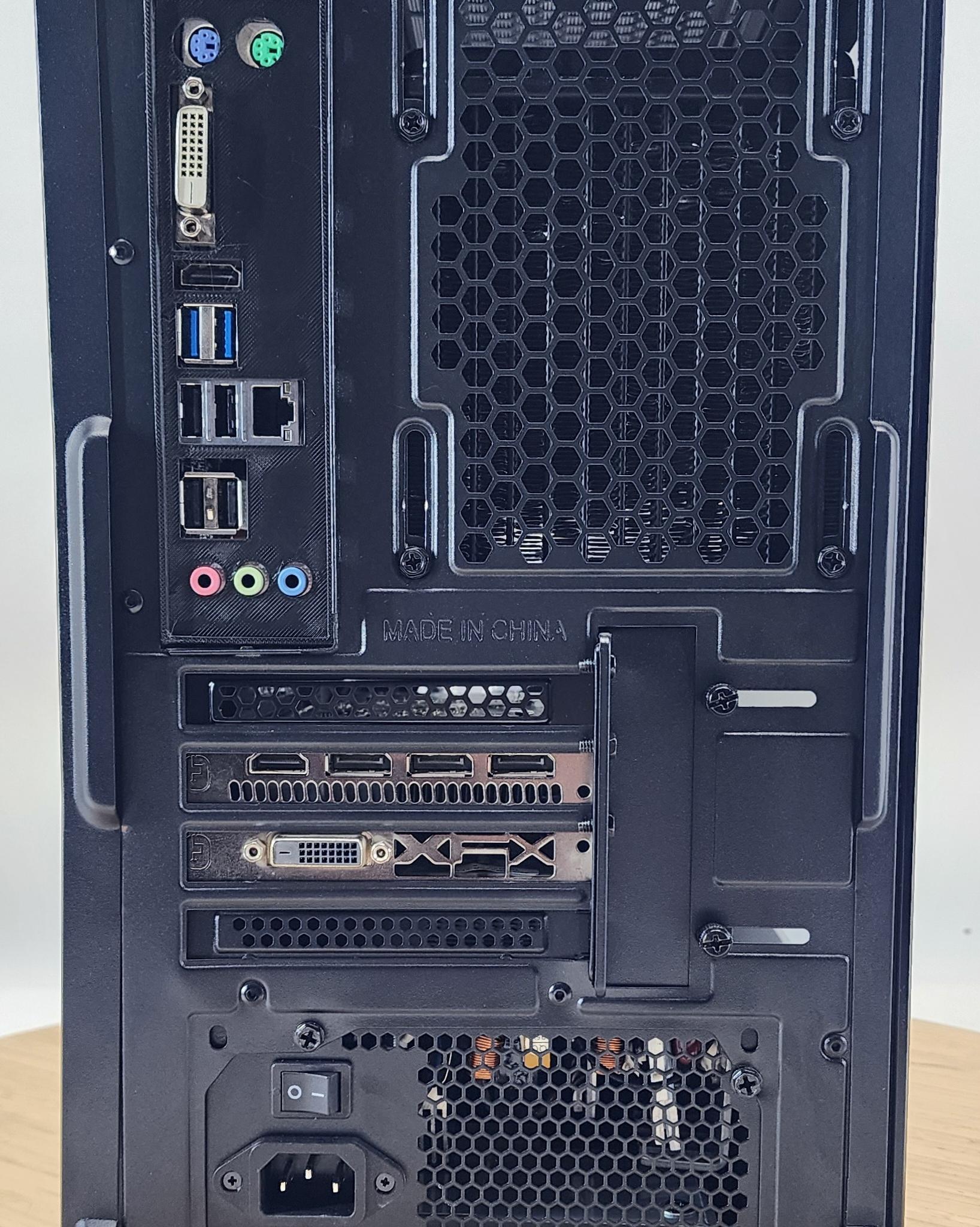 Gaming PC i5-7500 16GB RAM 240GB SSD + 1TB HDD RX 470 8GB Windows 11 Computer