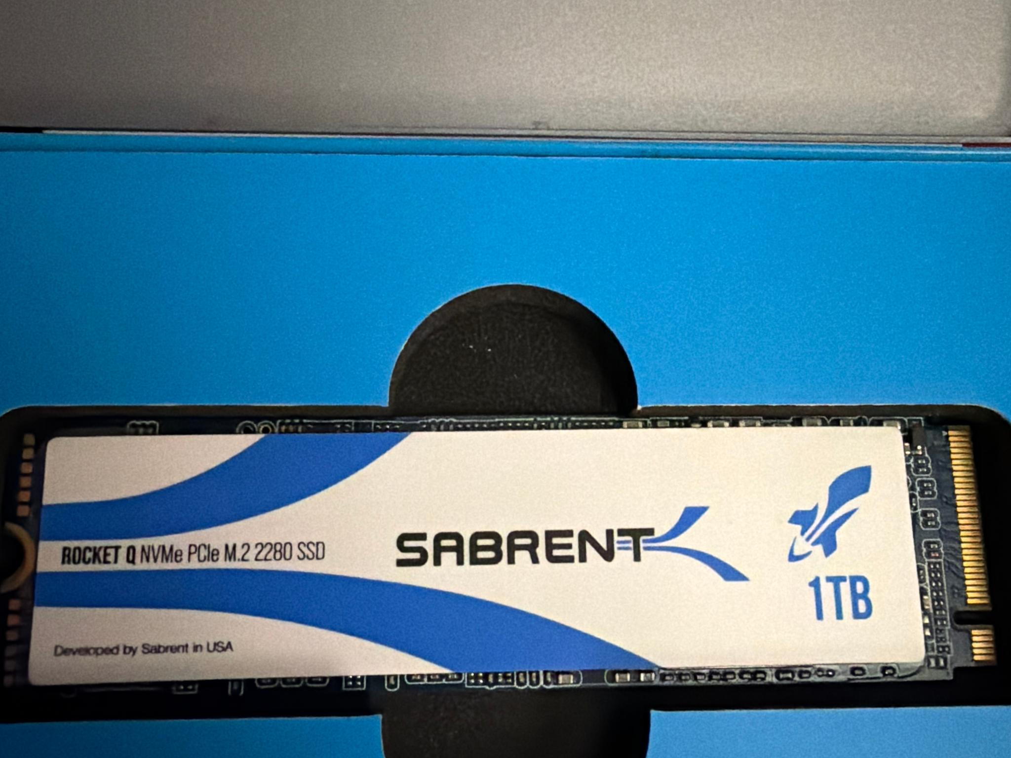 Sabrent Rocket Q 1TB NVMe M.2 2280 SSD new open box