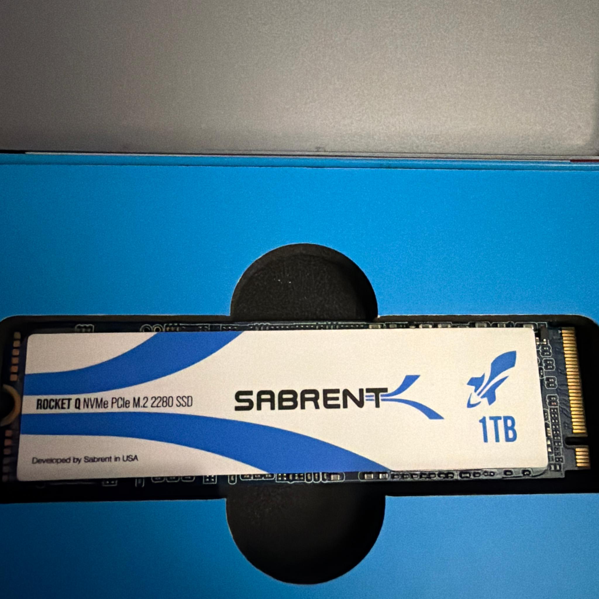 Sabrent Rocket Q 1TB NVMe M.2 2280 SSD new open box