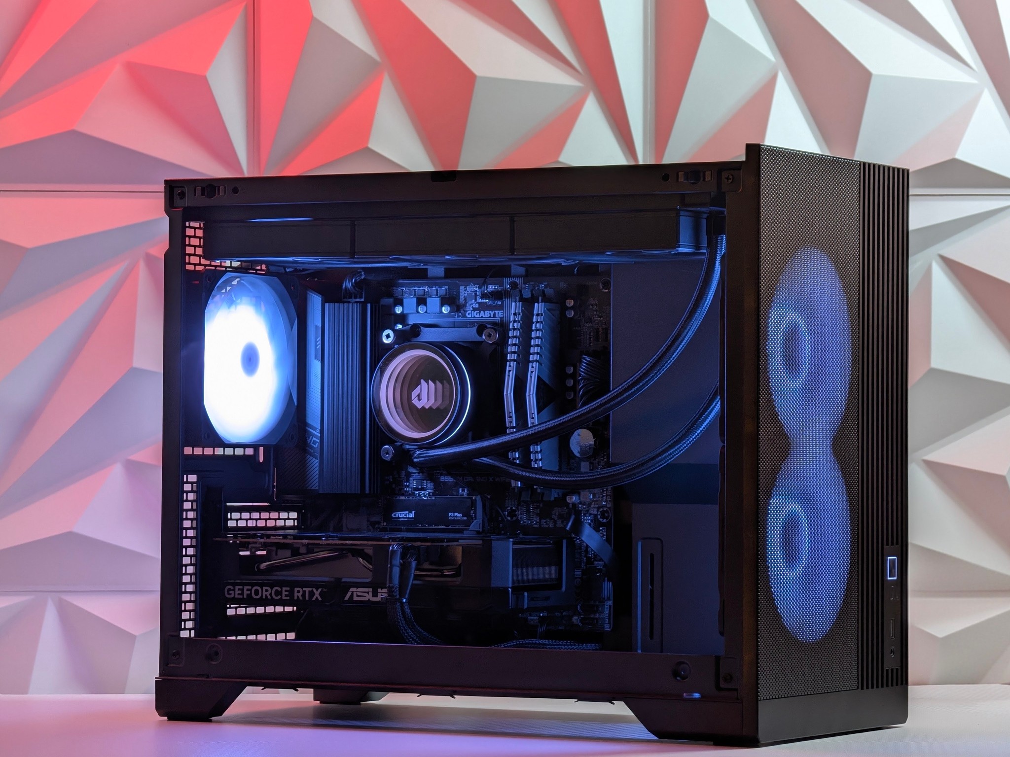 Liquid Cooled Gaming PC | RTX 5060 / Ryzen 5 / 16GB DDR4 / 1TB NVMe / Wi-Fi