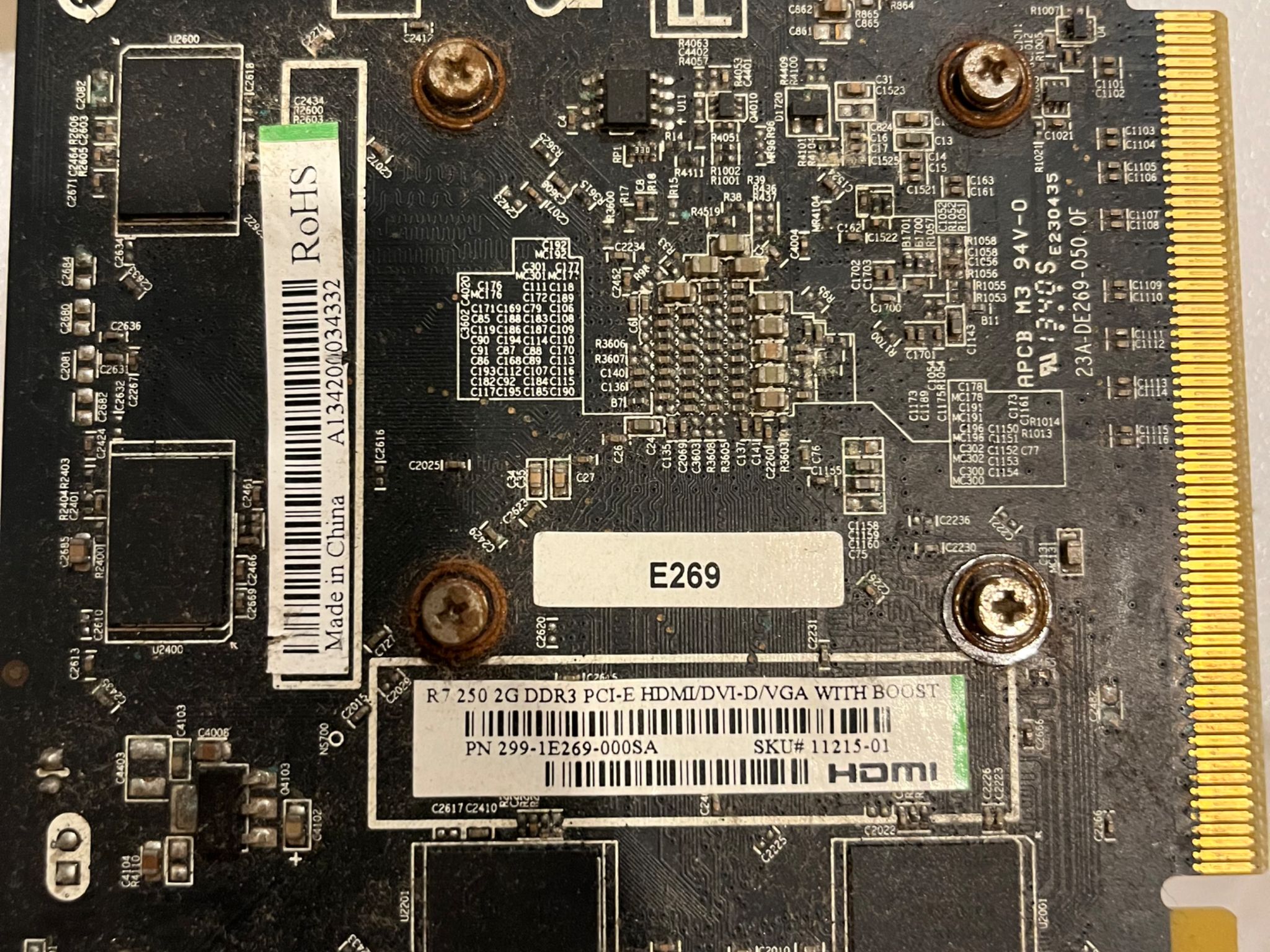 Ryzen 3 2300X + Sapphire R7 250