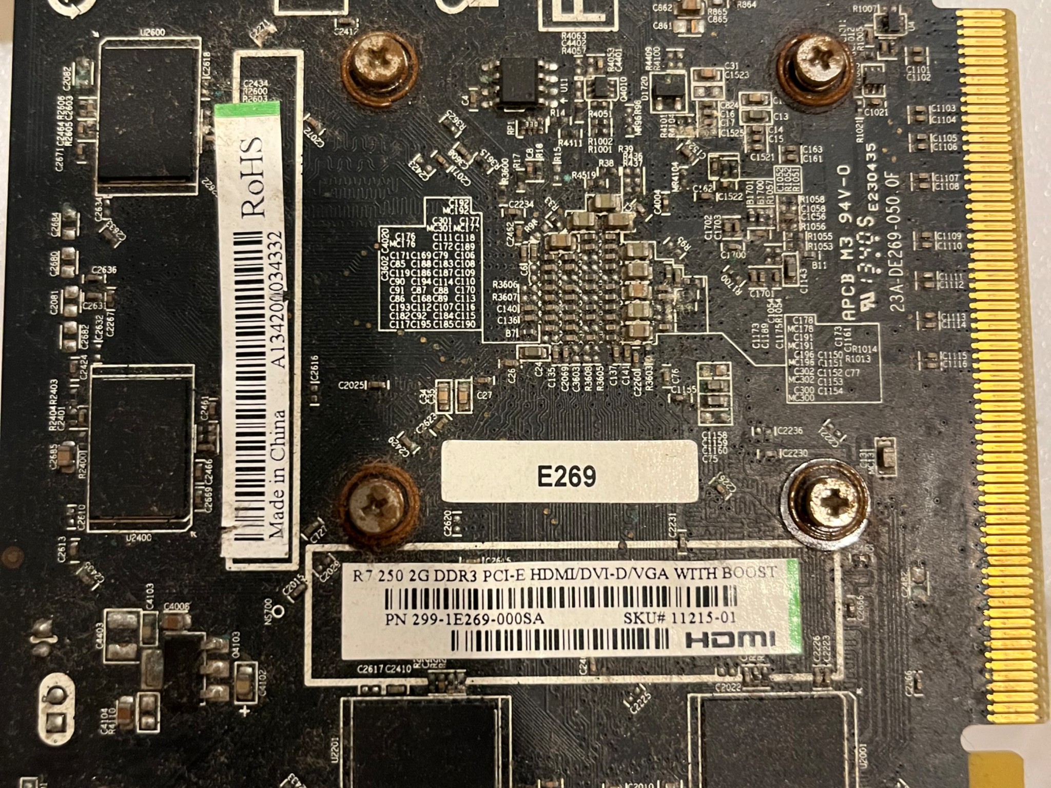 Ryzen 3 2300X + Sapphire R7 250