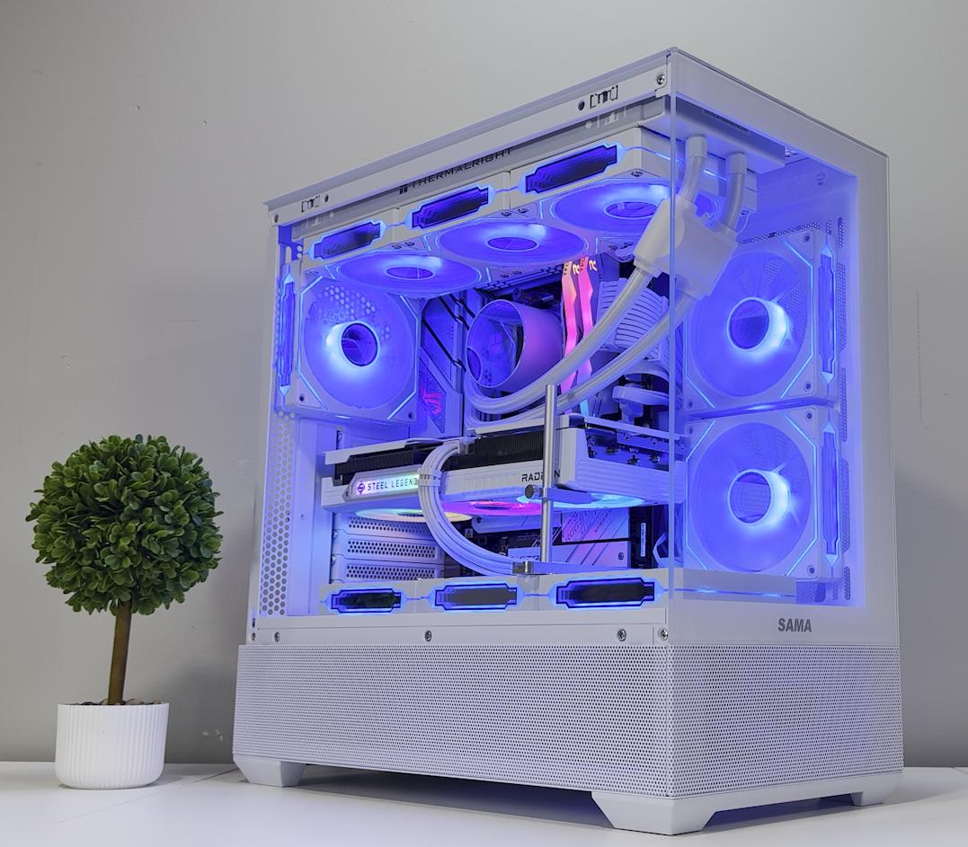 RX 9060XT 16GB | Ryzen 7500F | 32GB DDR5 | 1TB SSD | 800W Gold PSU | ARGB Fans | Windows 11