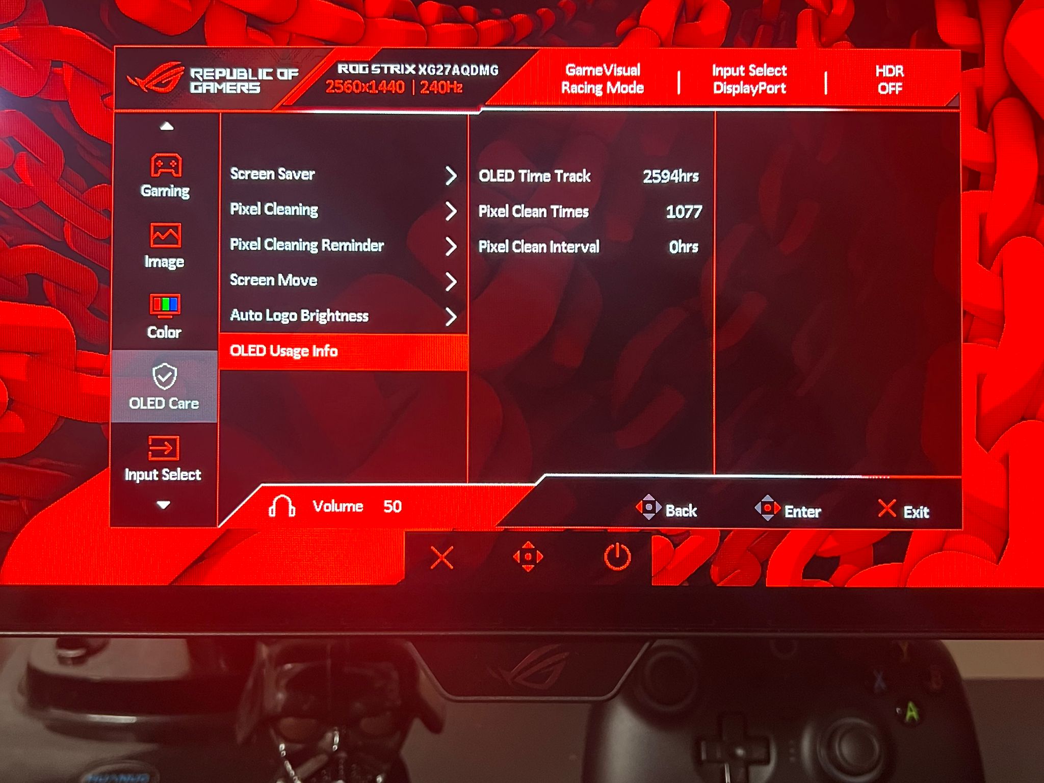 ASUS ROG STRIX XG27AQDMG
