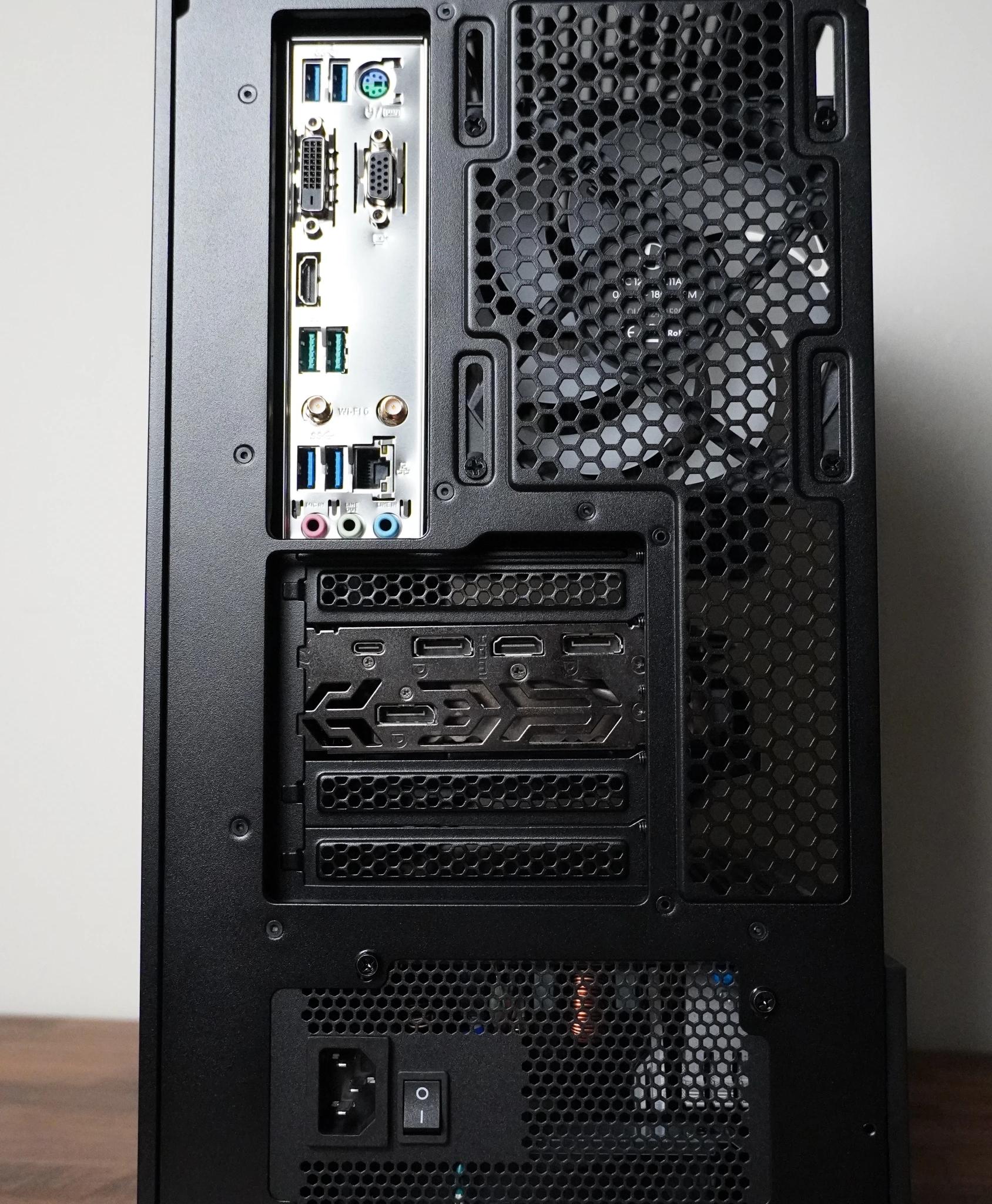 Black Gaming Pc | Ryzen 5 5500 | RTX 2080 Super | DDR4 16GB | 1TB NVMe | Win 11 Pro