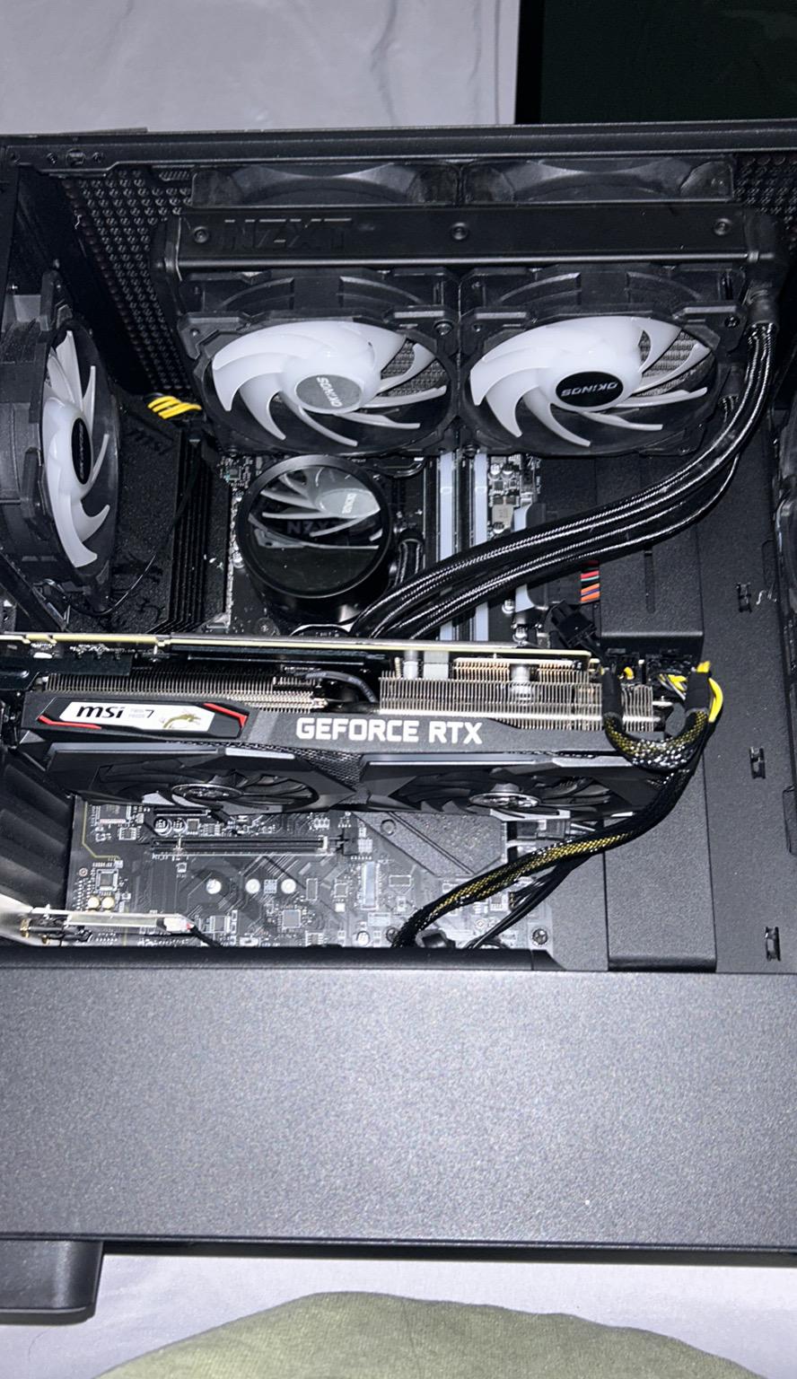 🥶Black Ice 🧊 Ryzen 5 5600x| MSI 2070 Super Twin Frozr| 32Gb 3600mhz| 1 TB Nvme