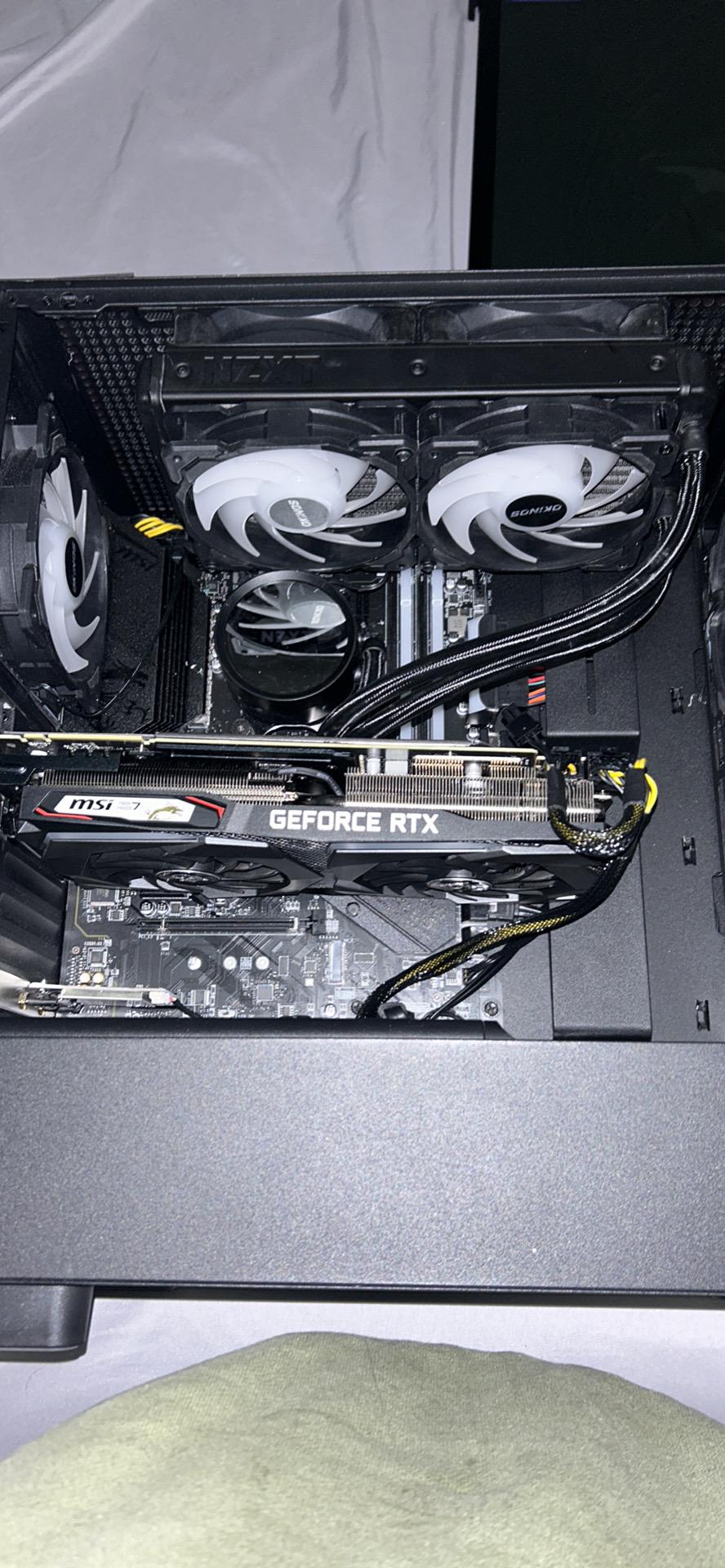 🥶Black Ice 🧊 Ryzen 5 5600x| MSI 2070 Super Twin Frozr| 32Gb 3600mhz| 1 TB Nvme