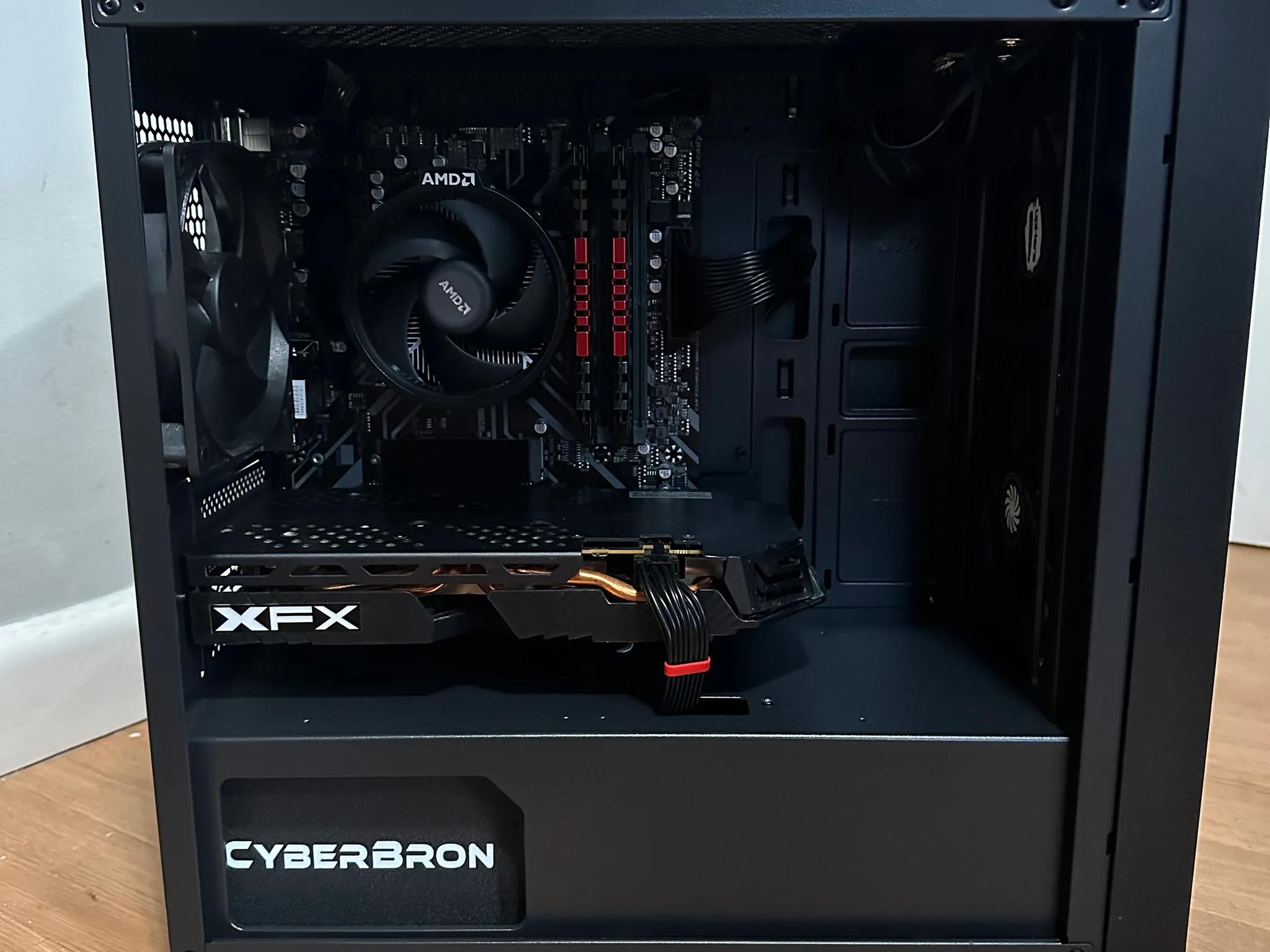 RX 580 8gb Ryzen 5 4500 Value Gaming PC RGB.